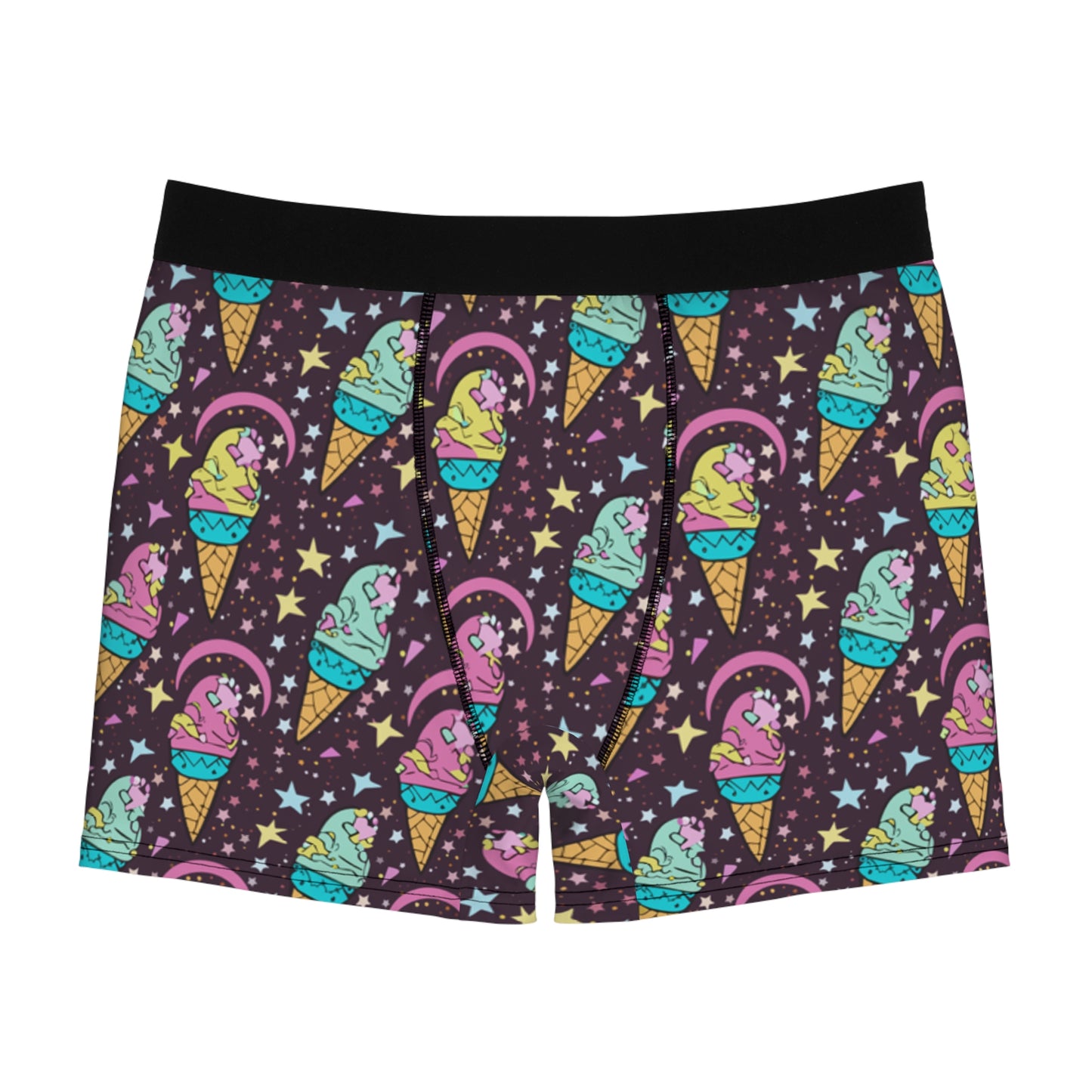 Icecream Galaxy Men's Boxer Briefs (AOP)