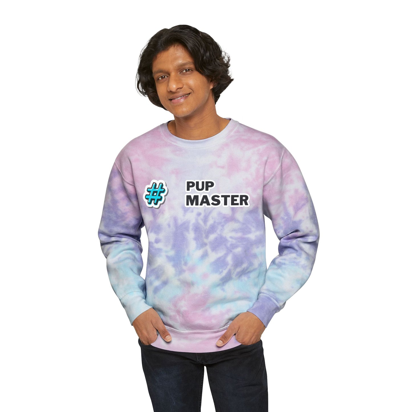 Pup Master Unisex Tie-Dye Sweatshirt