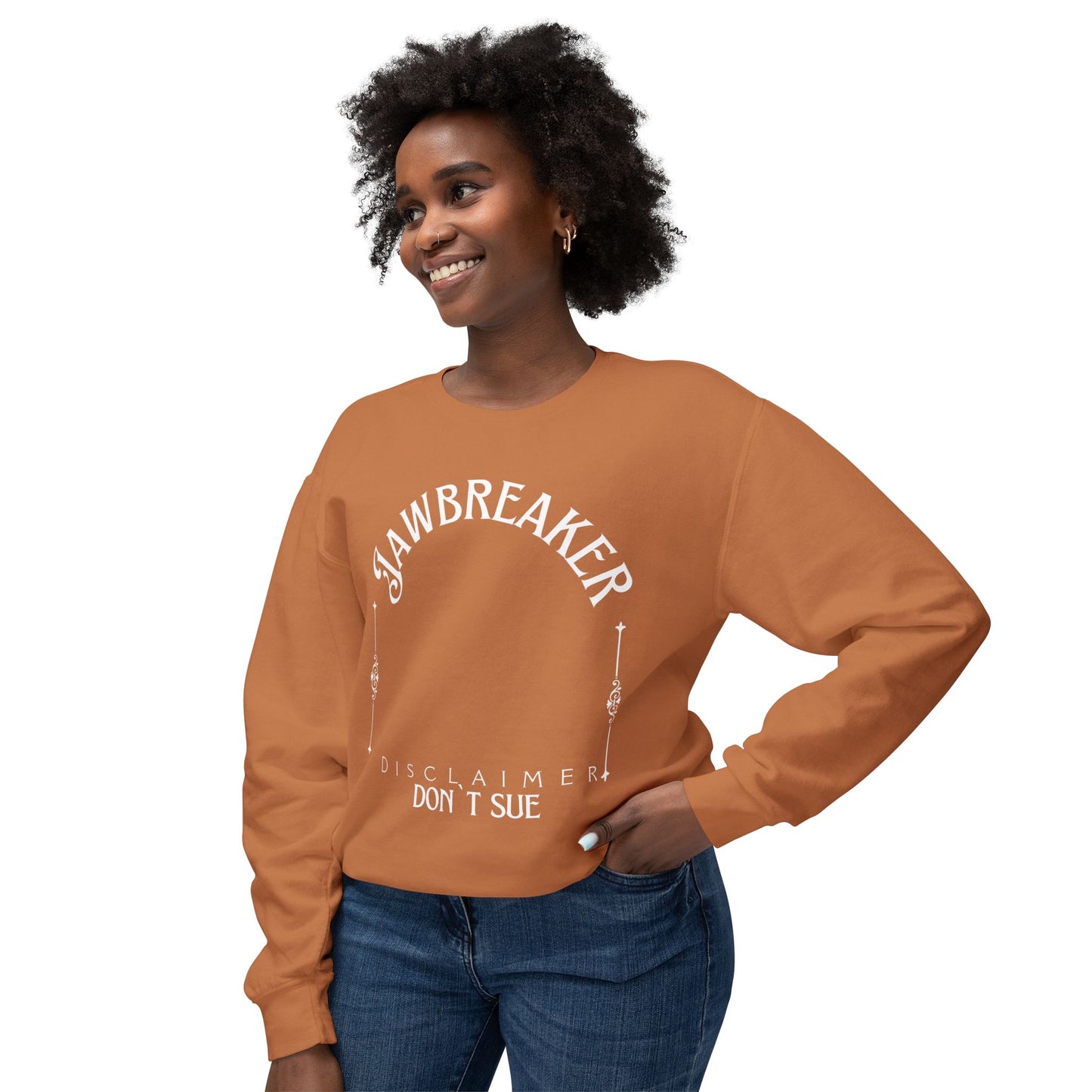 Jawbreaker Unisex Lightweight Crewneck Sweatshirt