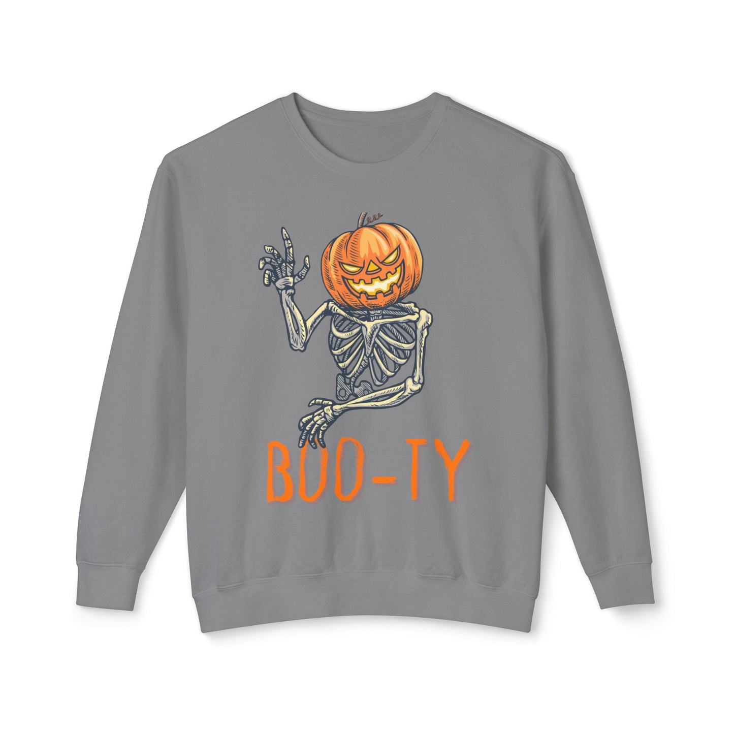 Boo Halloween Unisex Lightweight Crewneck Sweatshirt