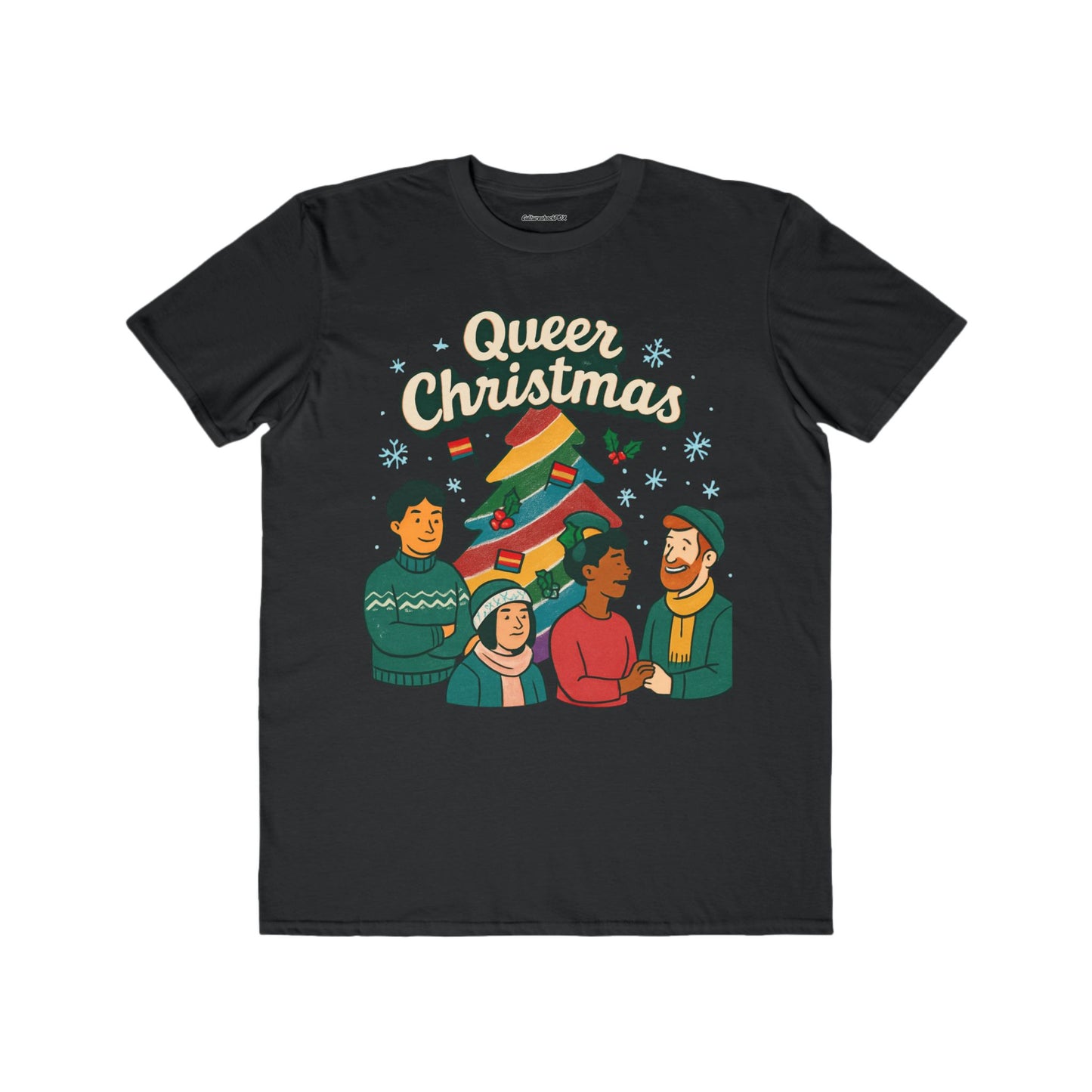 Queer Christmas Men's Lightweight Fashion Tee