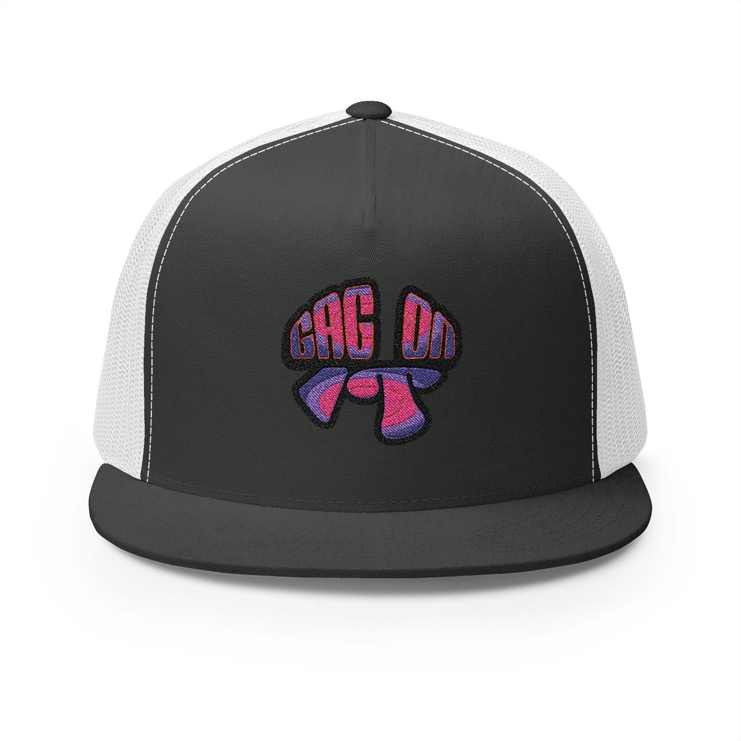 Gag On it 5 Panel Trucker Cap (Embroidery)