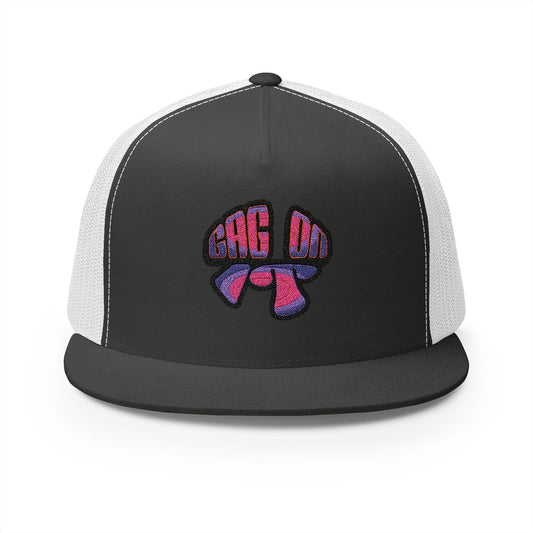 Gag On it 5 Panel Trucker Cap (Embroidery)