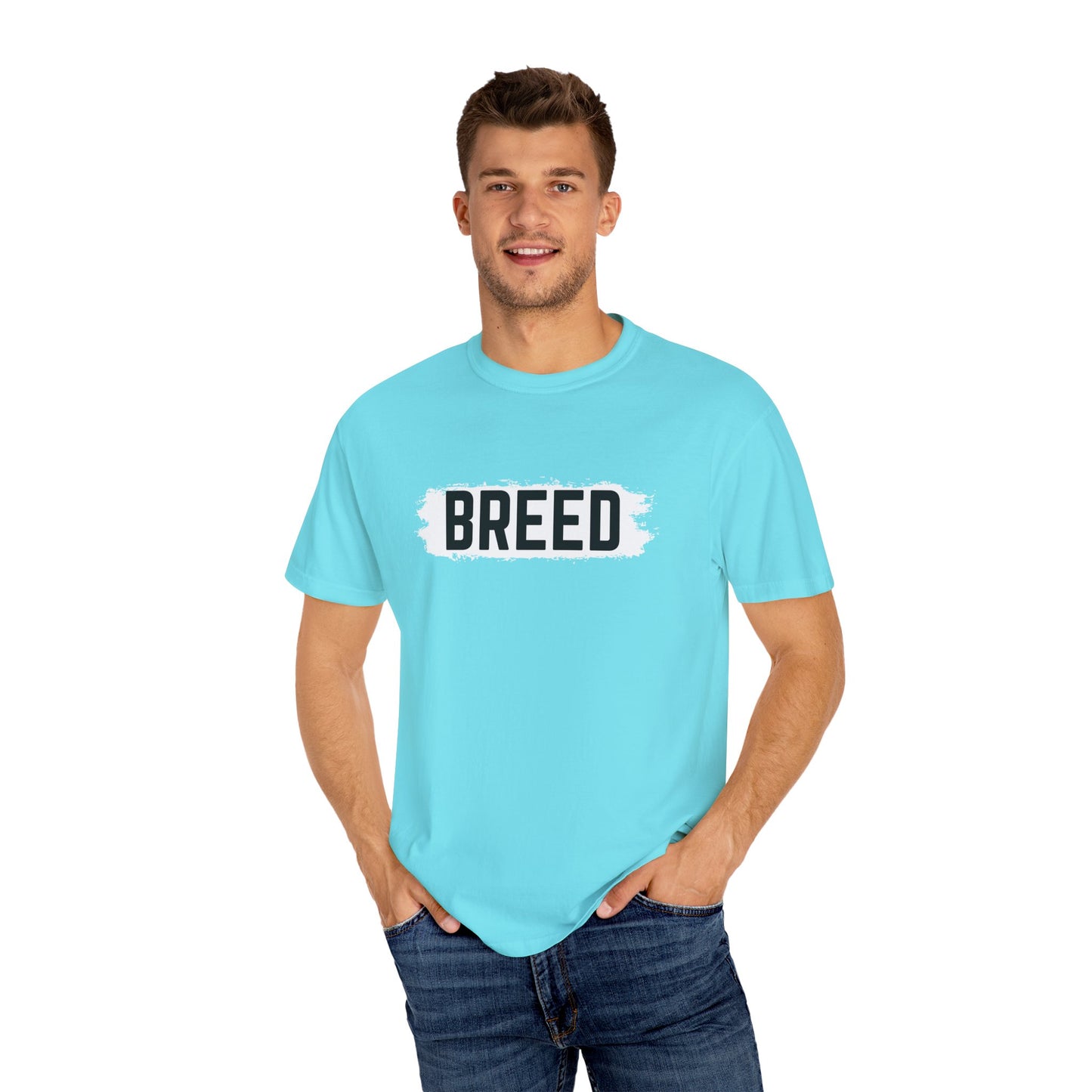 Breed Unisex Garment-Dyed T-shirt