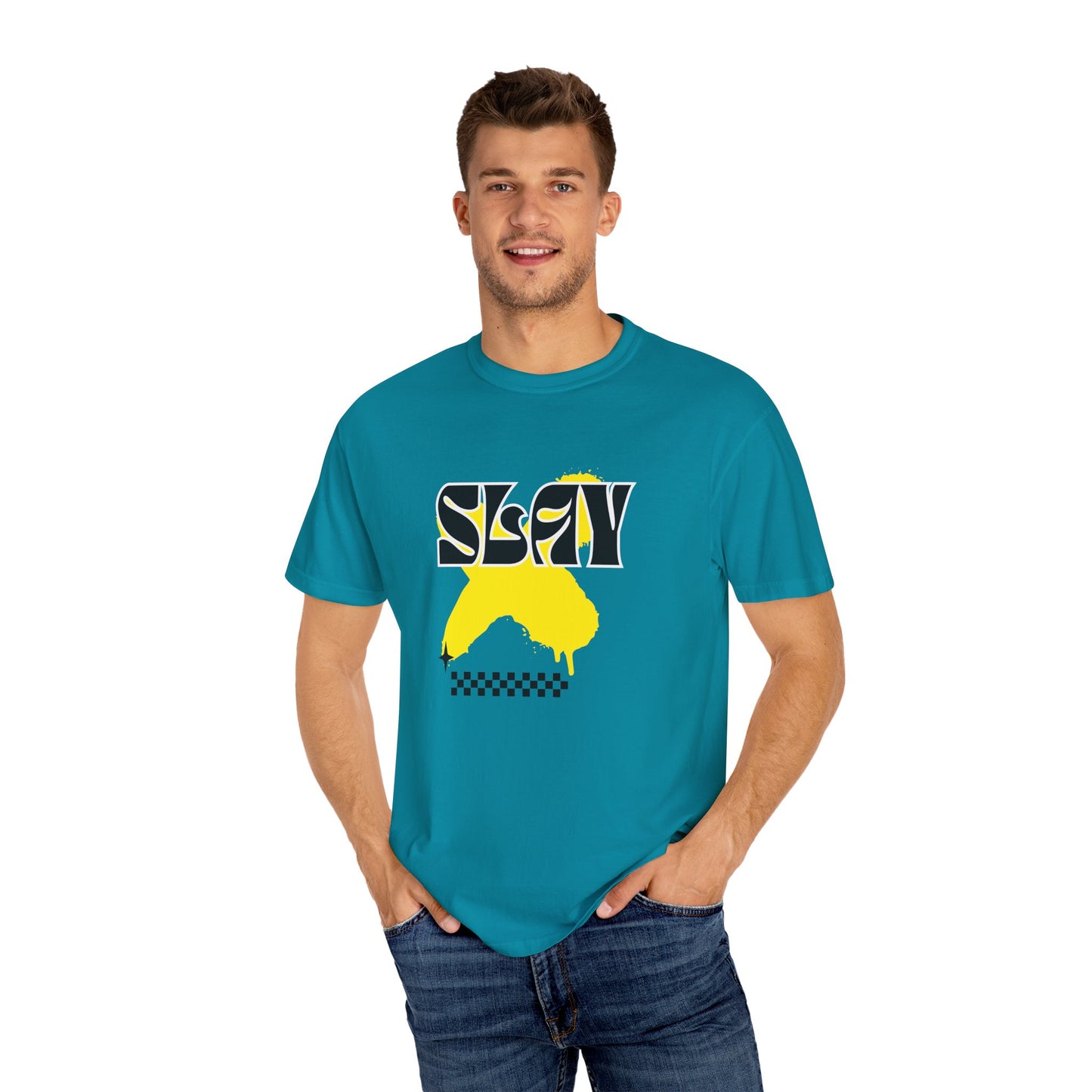 Slay Unisex Garment-Dyed T-shirt