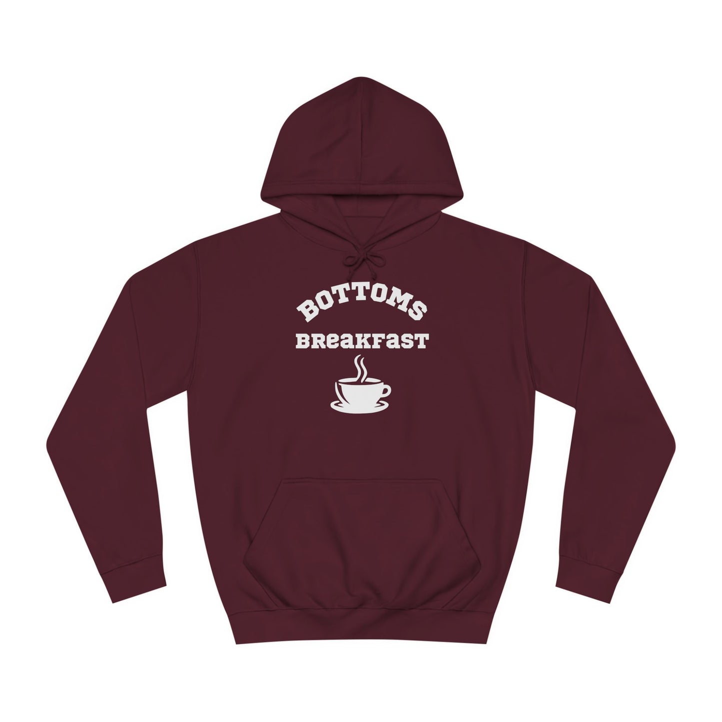 Bottoms Breakfast College Hoodie