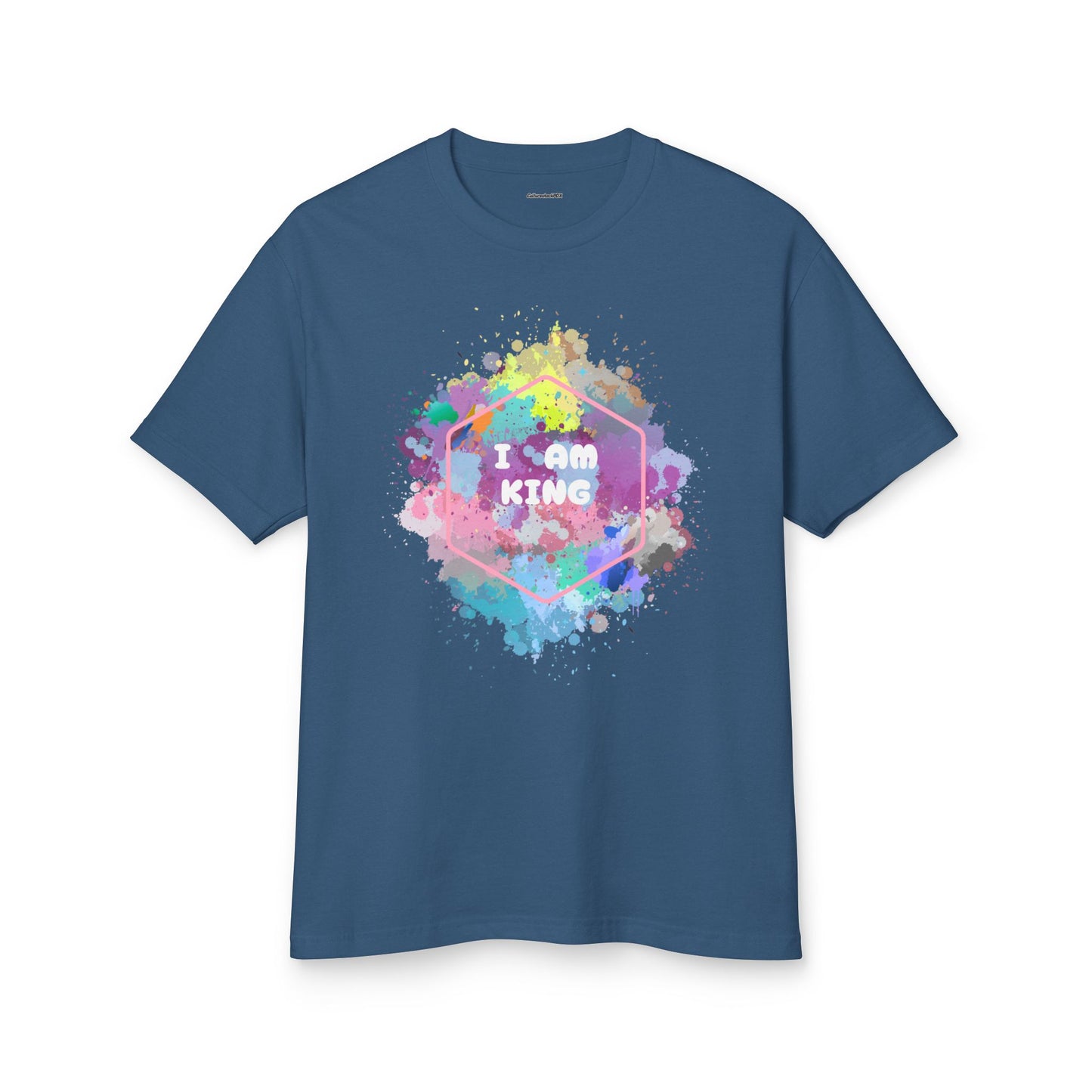 I Am King Unisex Garment-Dyed Heavyweight Cotton Tee