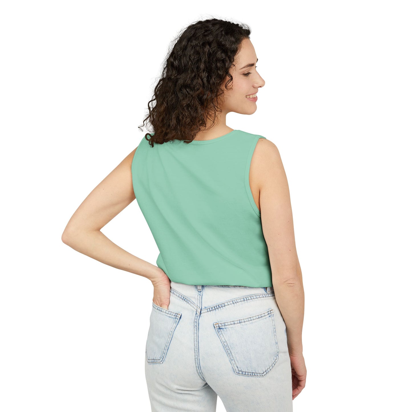 Big Booty Unisex Garment-Dyed Tank Top