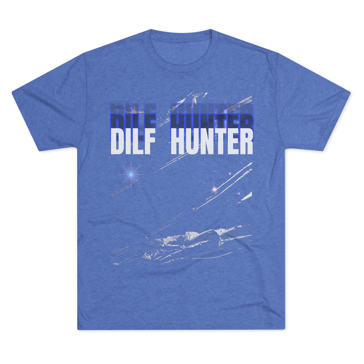 Dilf Hunter Unisex Tri-Blend Crew Tee