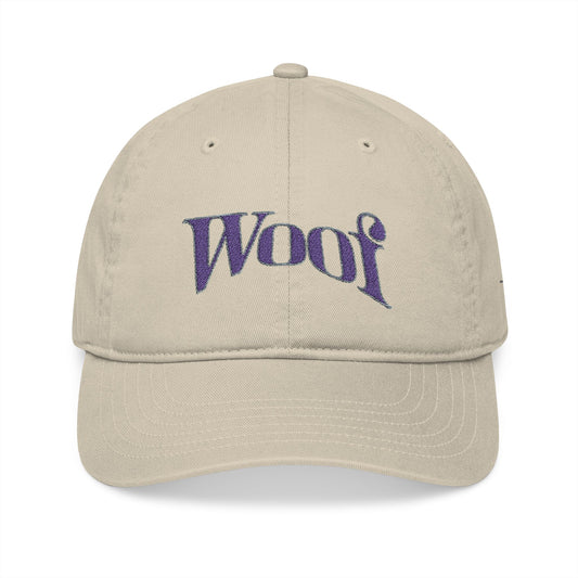 Woof Organic Baseball Cap (Embroidery)