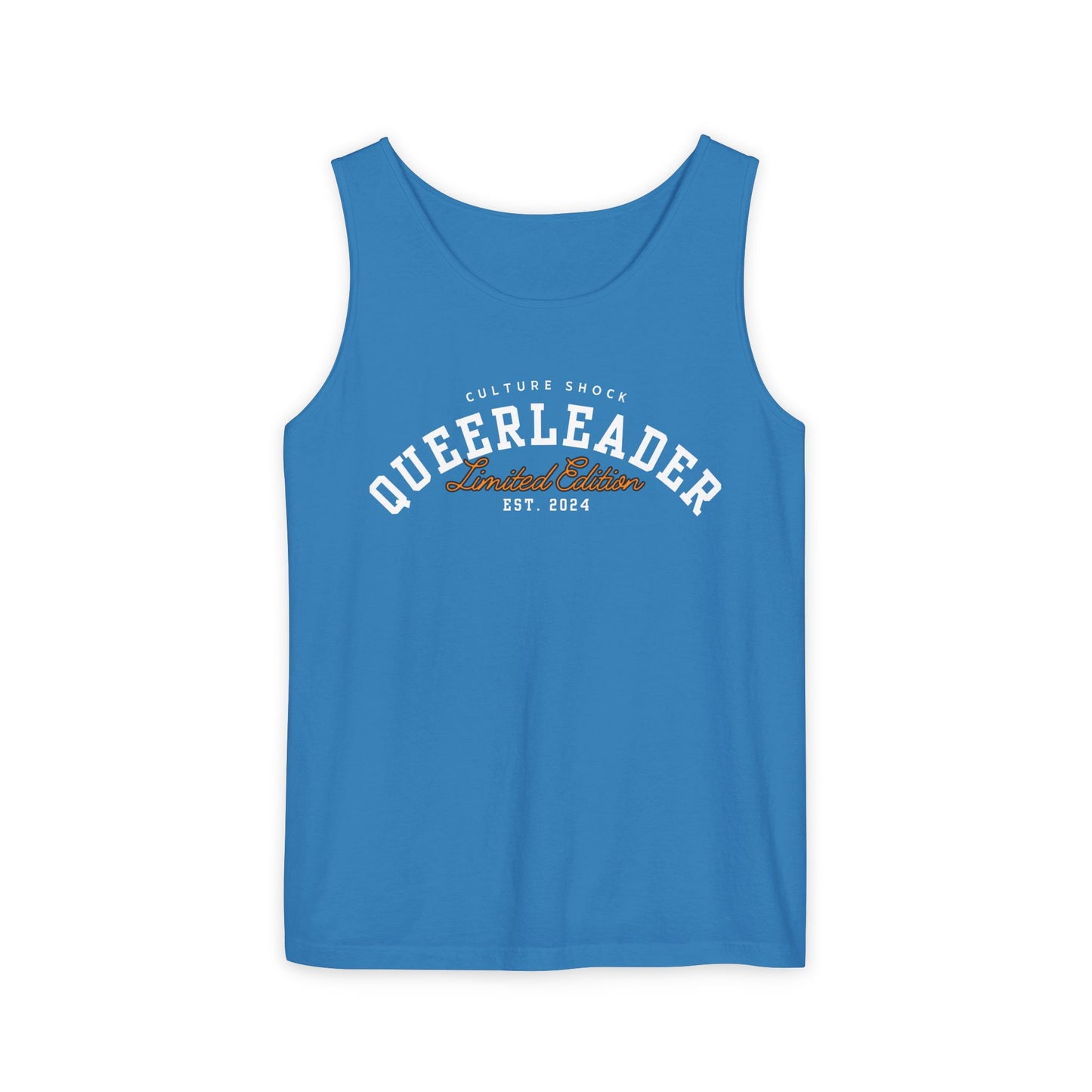 Cultureshock queerleader Unisex Garment-Dyed Tank Top