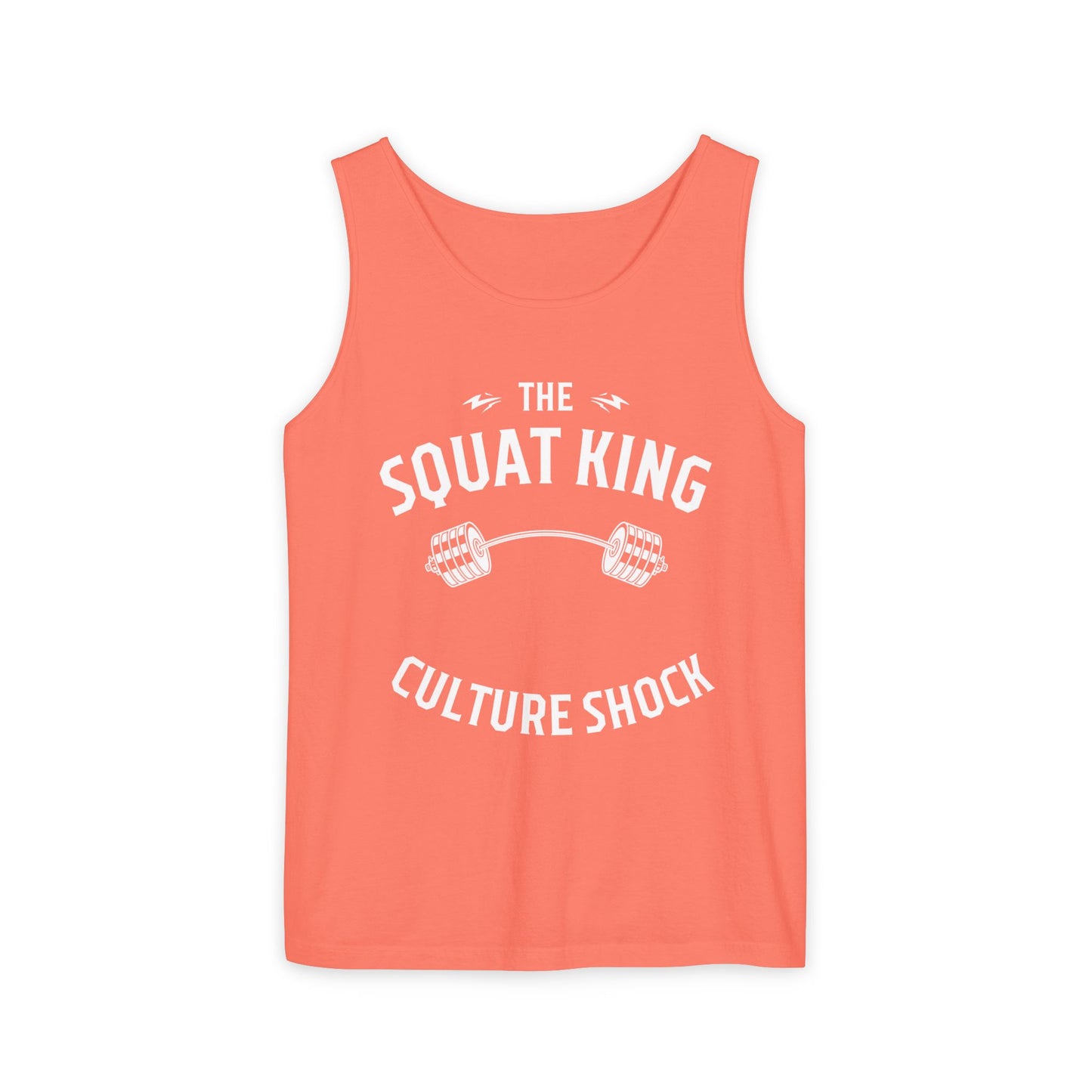 Squat King Unisex Garment-Dyed Tank Top