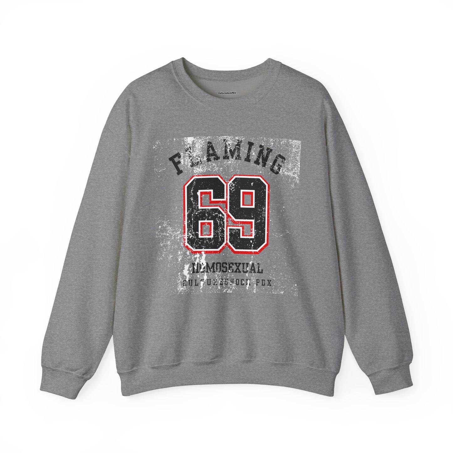 Flaming Unisex Heavy Blend™ Crewneck Sweatshirt