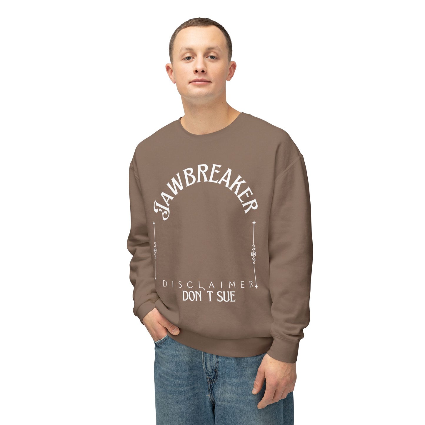 Jawbreaker Unisex Lightweight Crewneck Sweatshirt