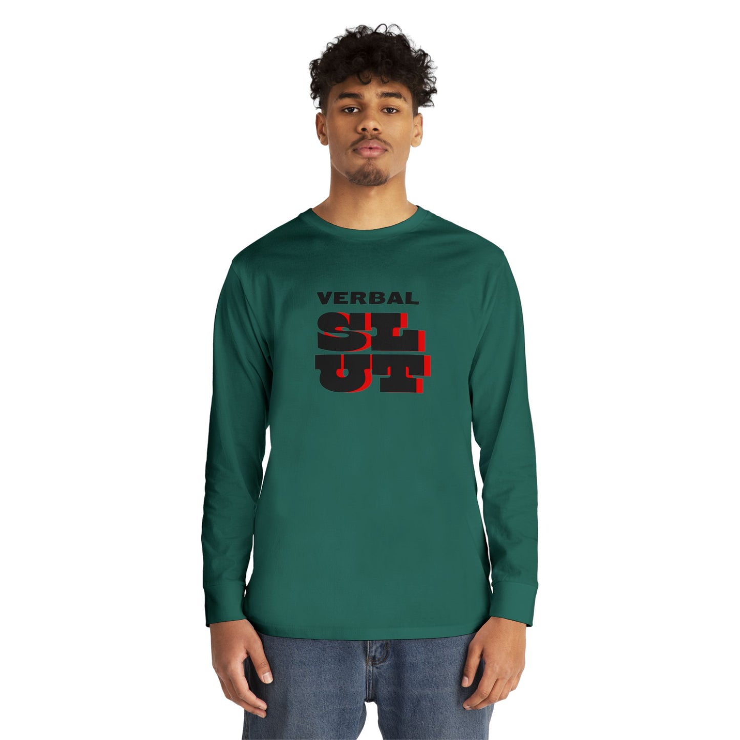 Verbal #2 Long Sleeve Crewneck Tee