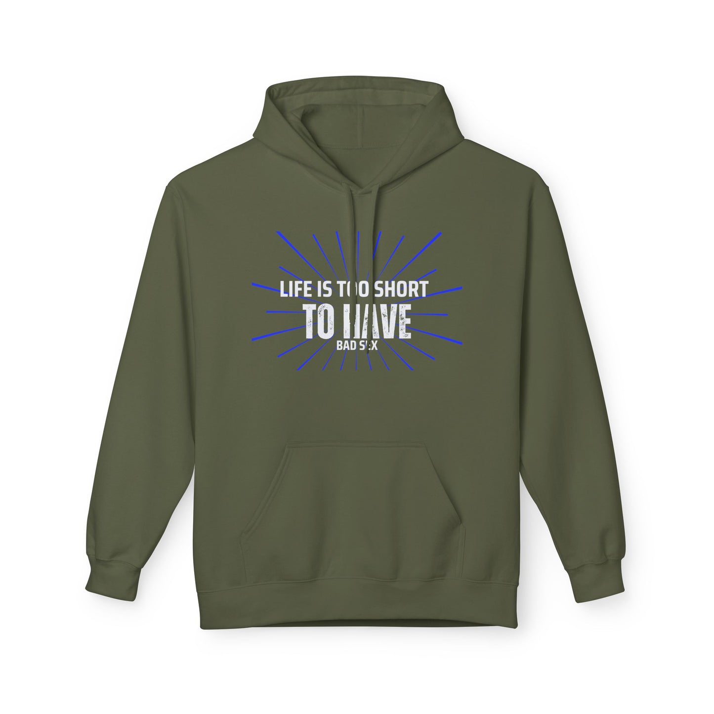 Life too Short Unisex Midweight Softstyle Fleece Hoodie