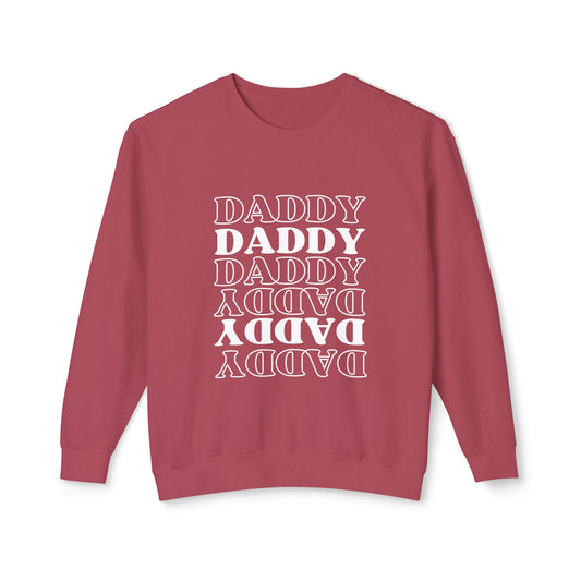 Daddy Unisex Lightweight Crewneck Sweatshirt