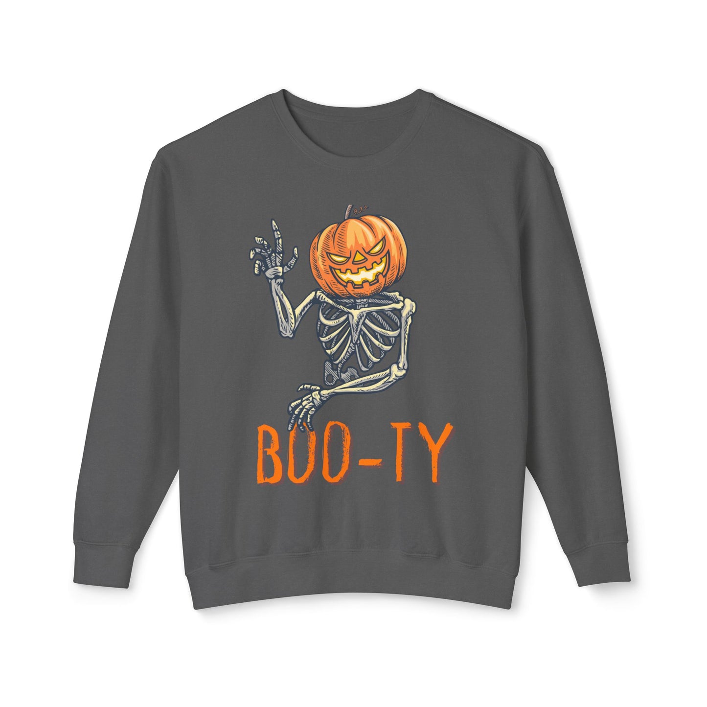 Boo Halloween Unisex Lightweight Crewneck Sweatshirt