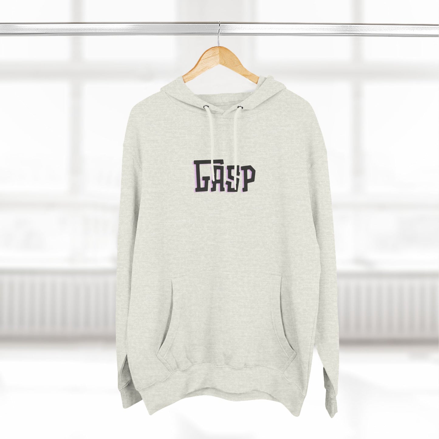 Gasp Three-Panel Fleece Hoodie