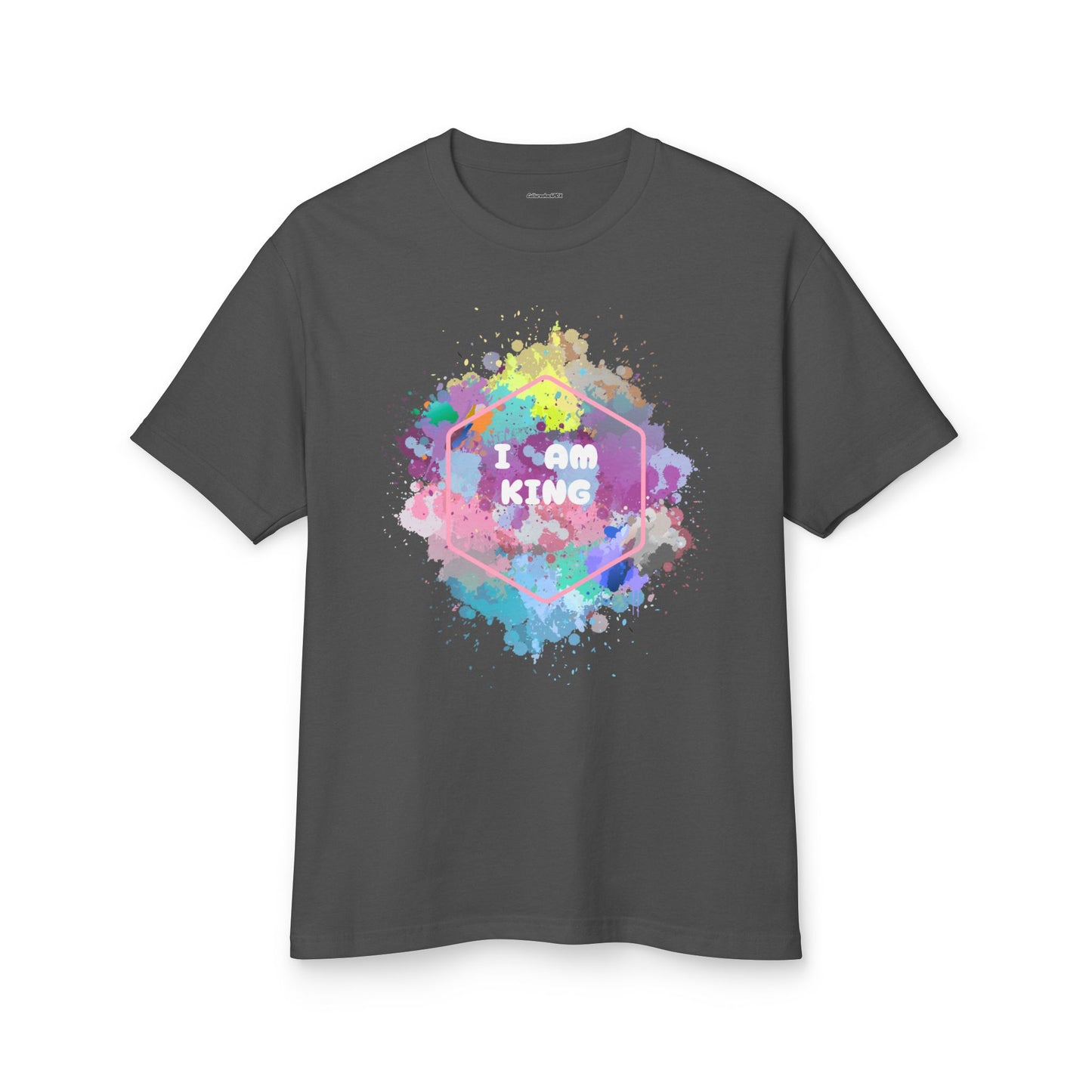 I Am King Unisex Garment-Dyed Heavyweight Cotton Tee