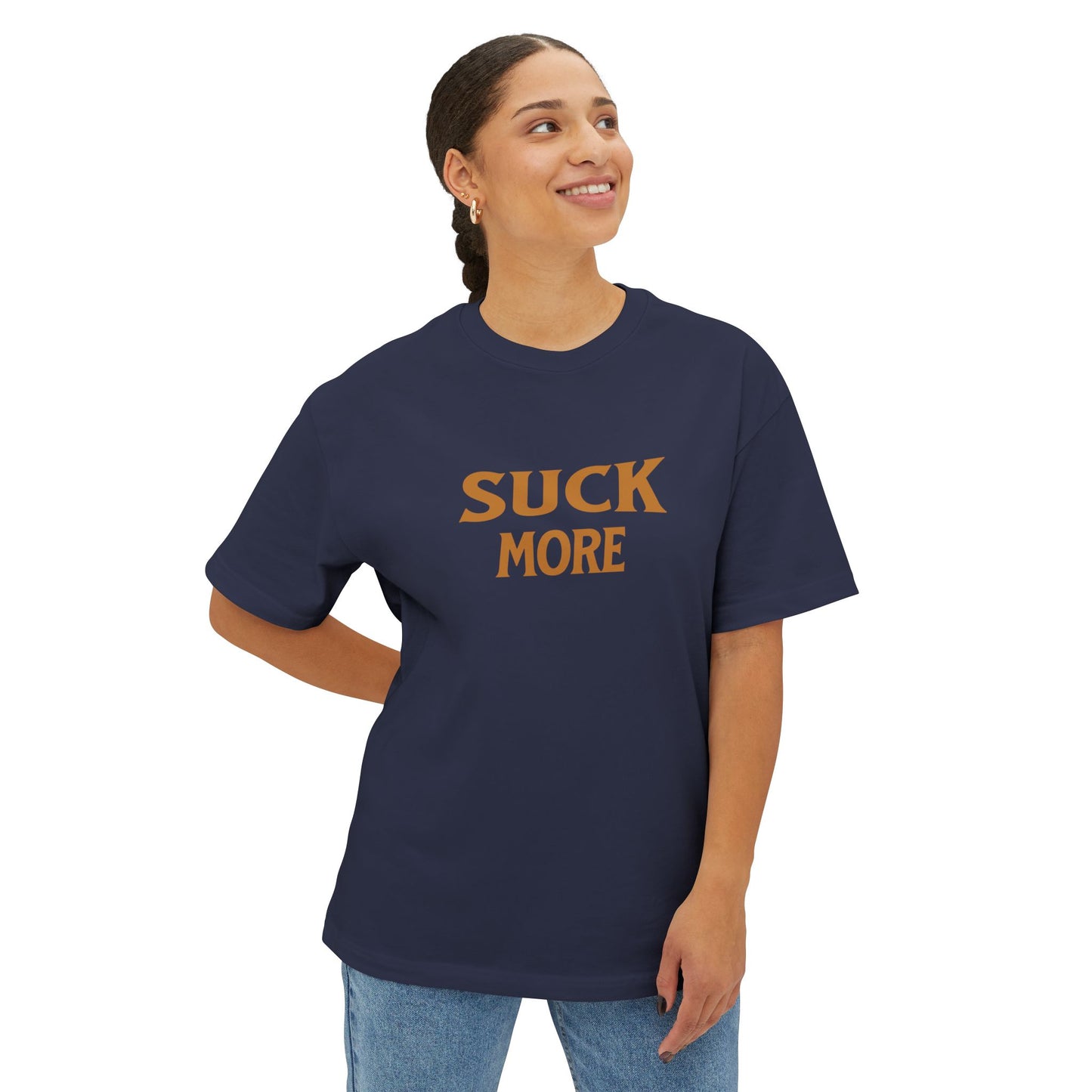 Suck More Unisex Oversized Boxy Tee