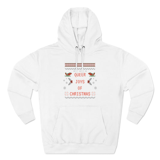 Three-Panel Fleece Hoodie