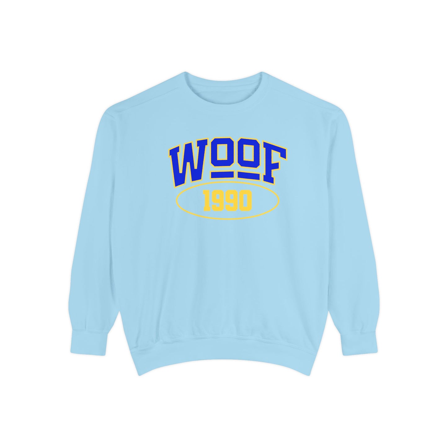 Woof 1990 Unisex Garment-Dyed Sweatshirt