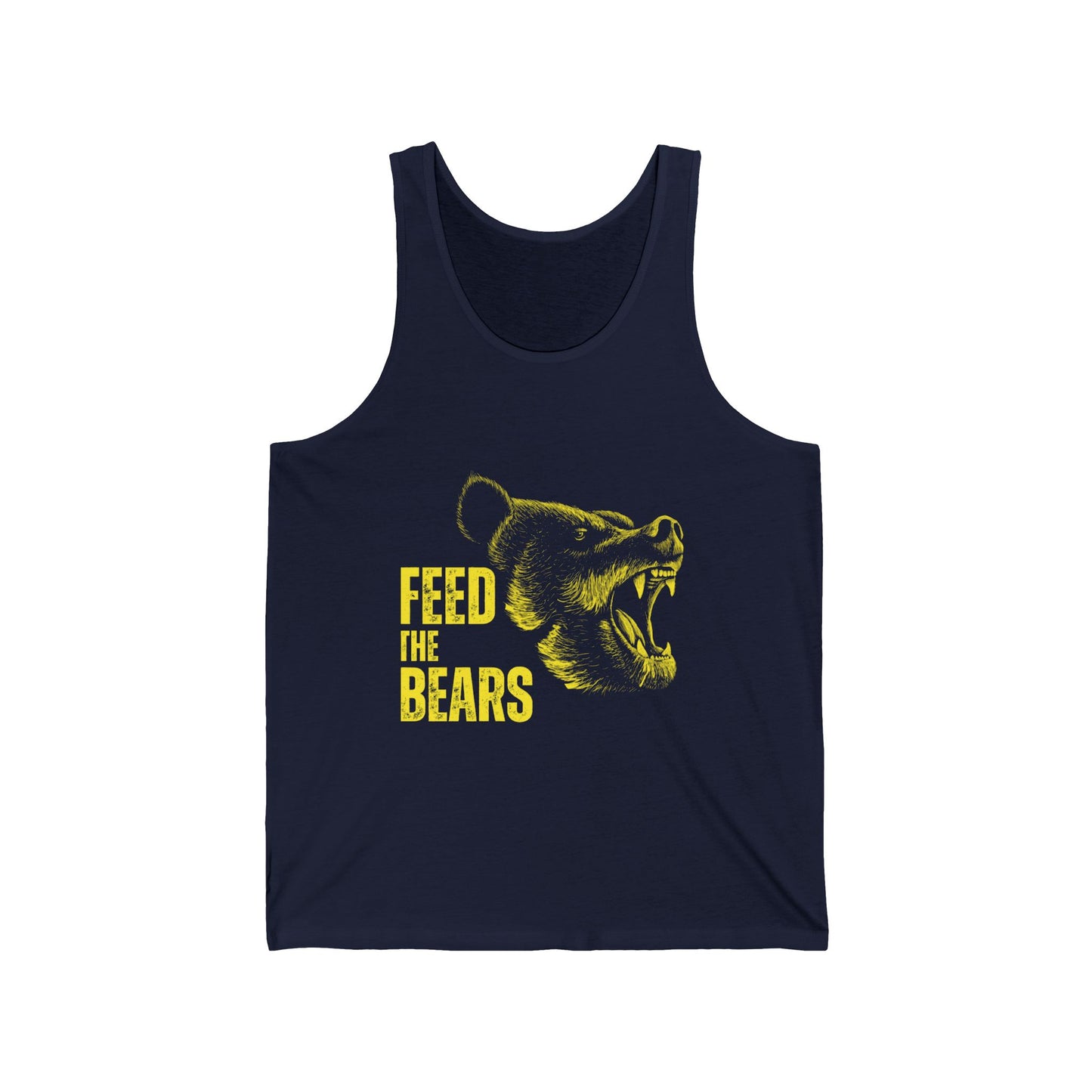 Feed The Bears Unisex Jersey Tank