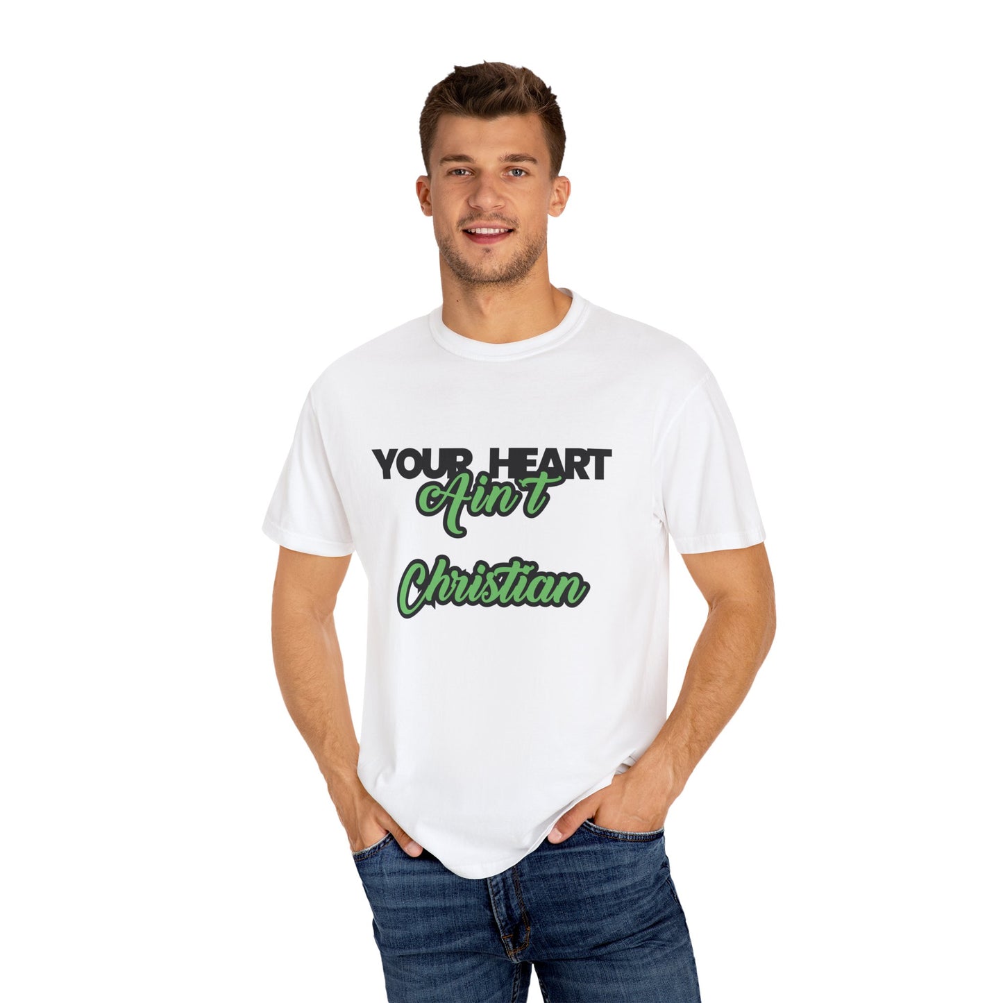 Your Heart Unisex Garment-Dyed T-shirt