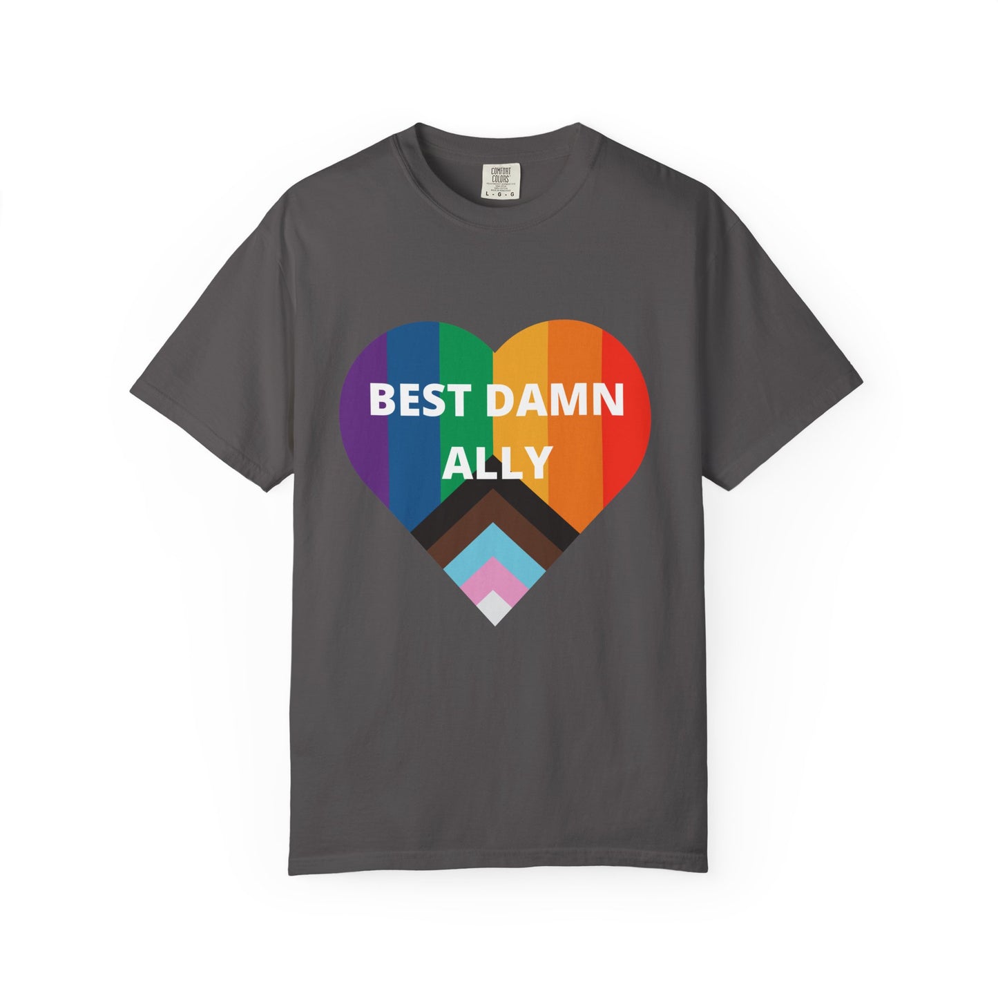 Best Damn Ally Unisex Garment-Dyed T-shirt