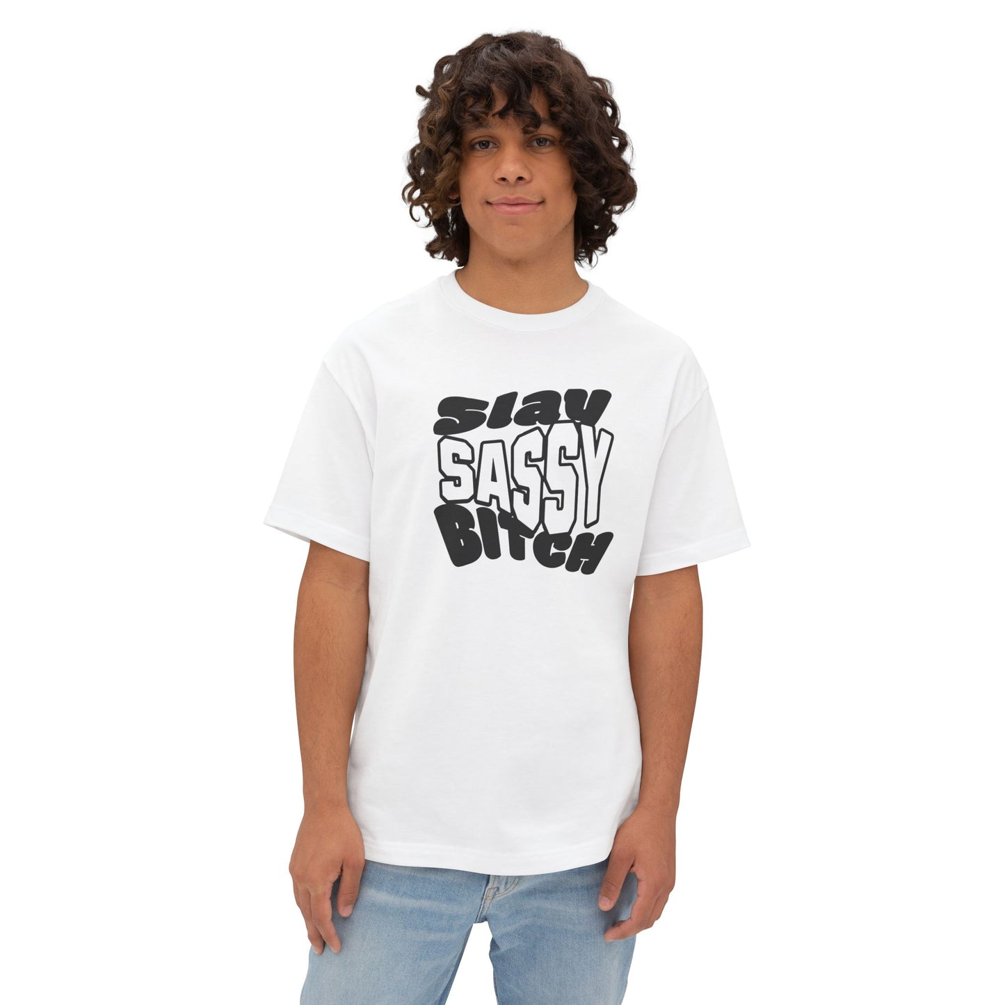 Slay Sassy Unisex Oversized Boxy Tee