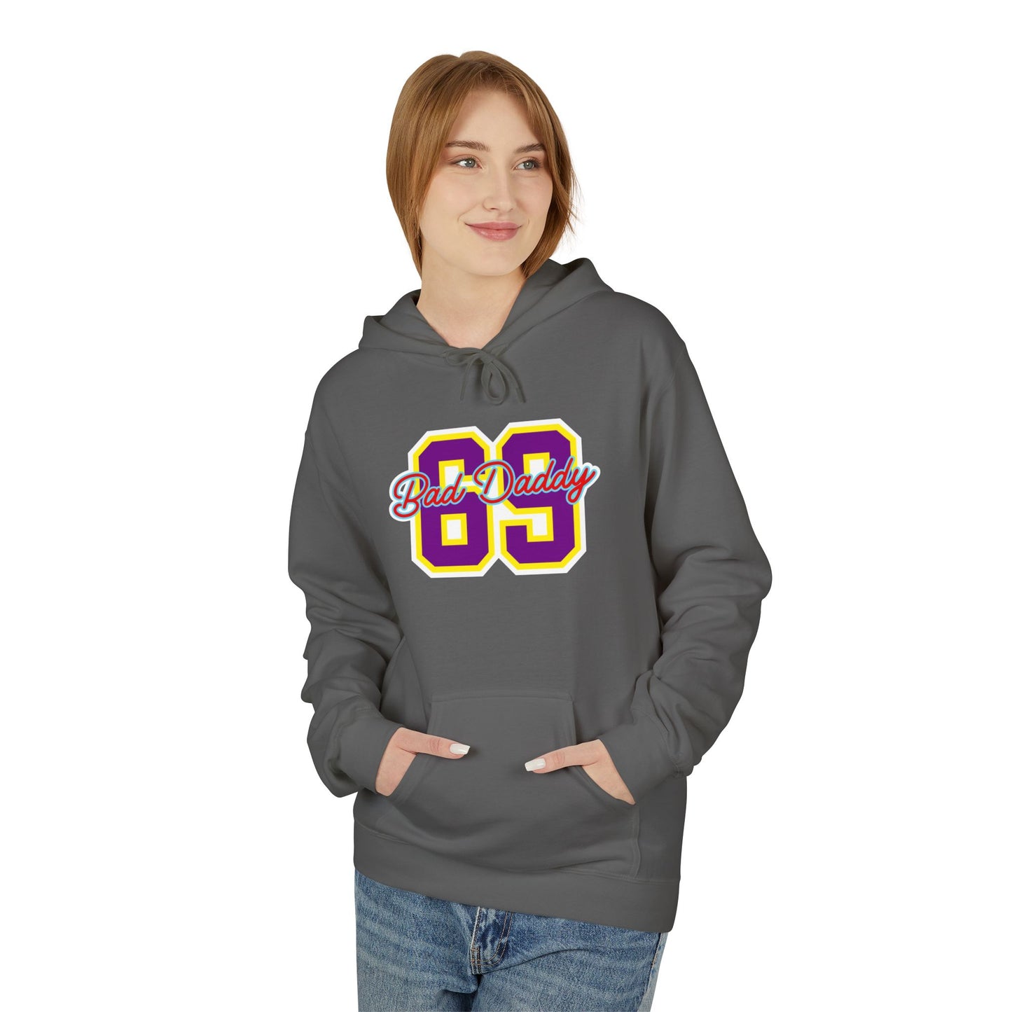 Bad Daddy Unisex Midweight Softstyle Fleece Hoodie