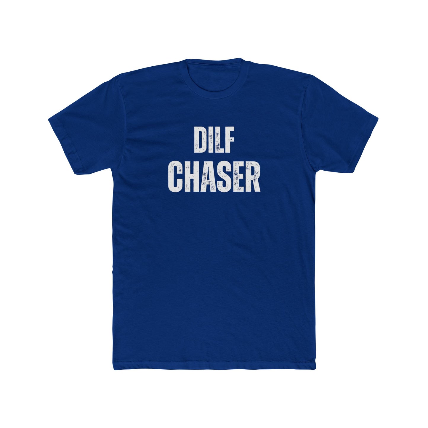 Dilf Chaser Unisex Cotton Crew Tee