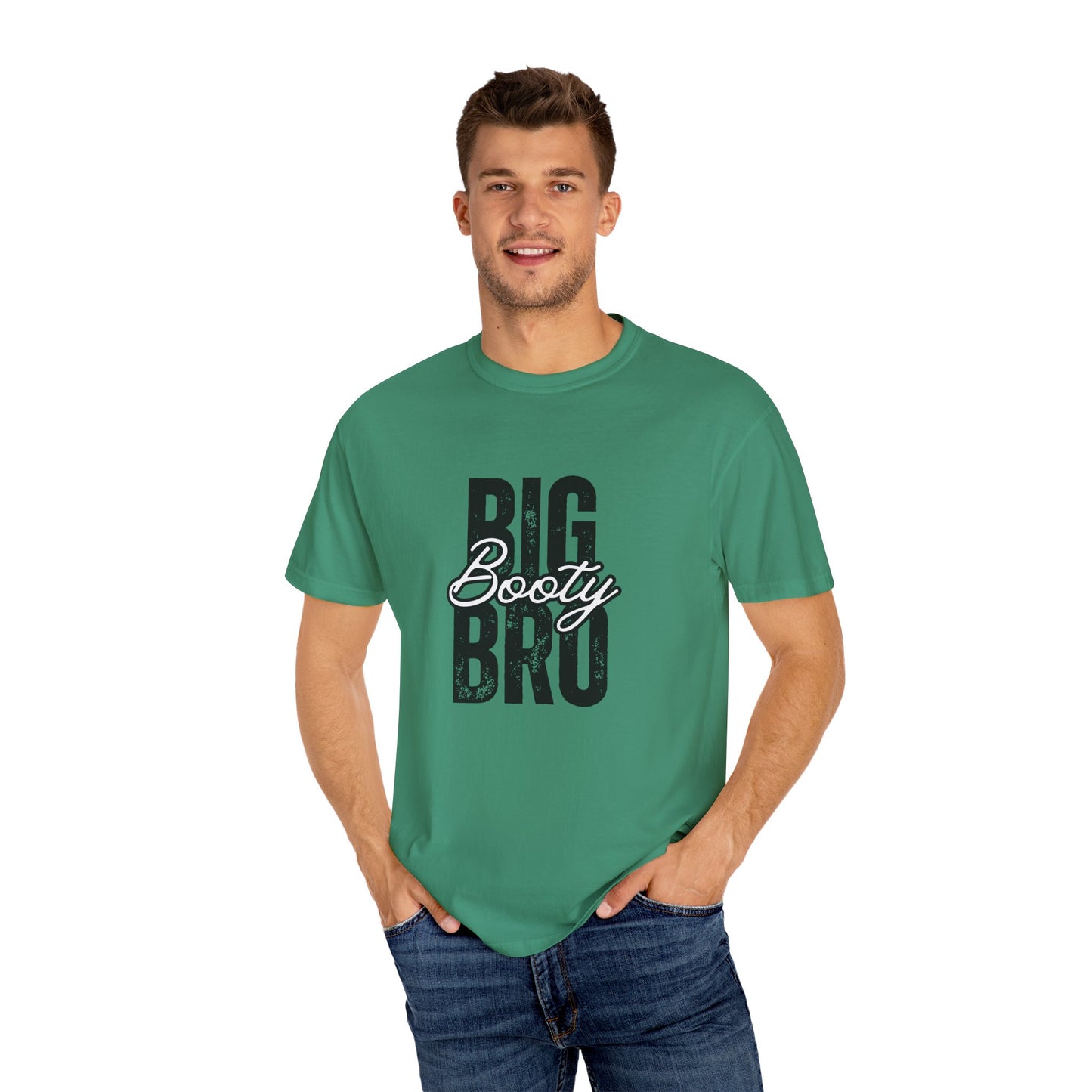 Big Booty Bro Unisex Garment-Dyed T-shirt