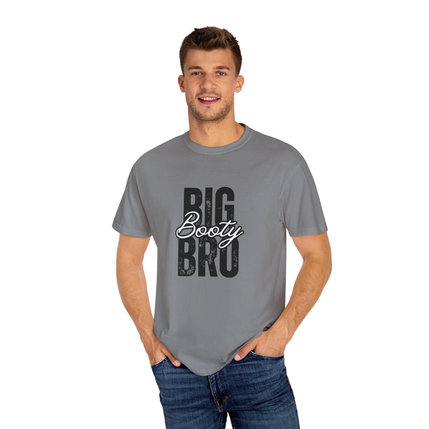 Big Booty Bro Unisex Garment-Dyed T-shirt