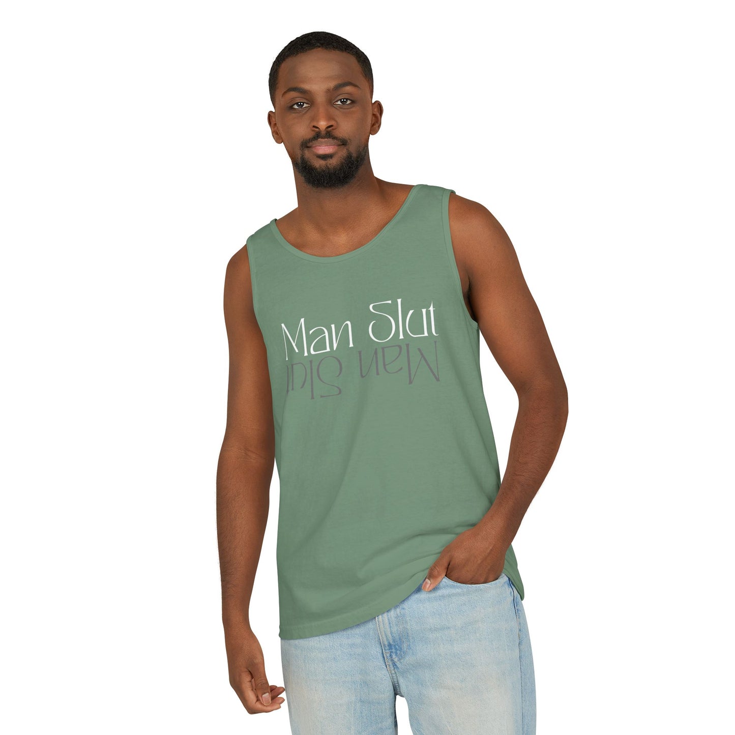 ManSlut 2 Unisex Garment-Dyed Tank Top