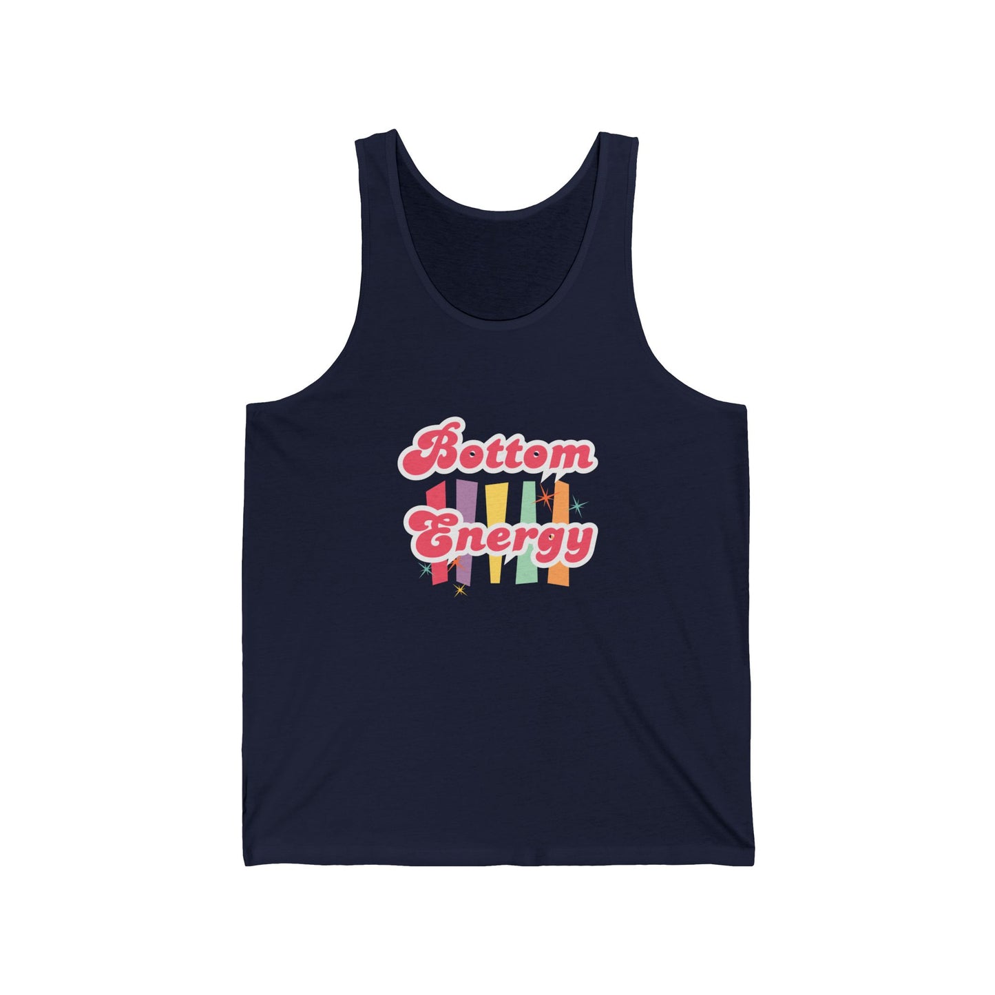 Bottom Energy Unisex Jersey Tank