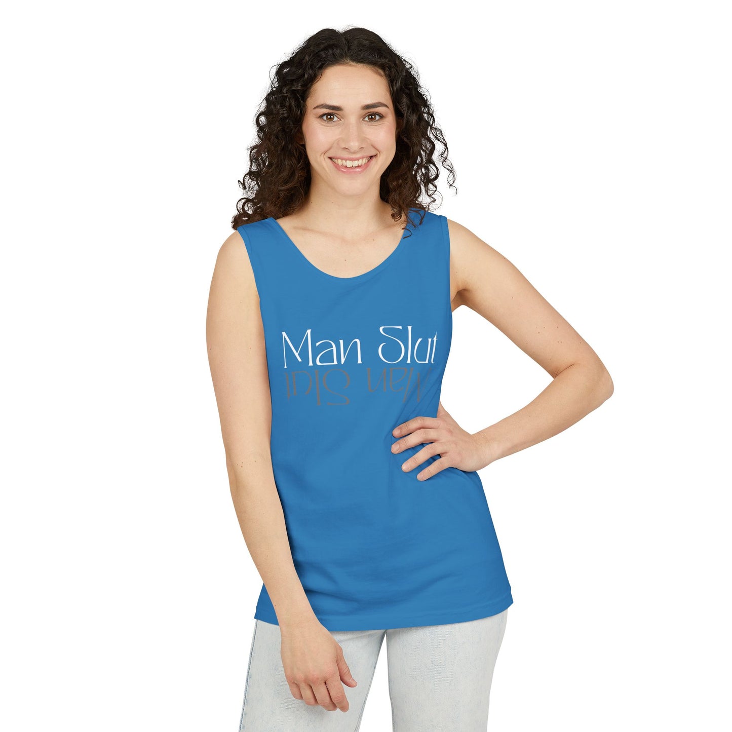 ManSlut 2 Unisex Garment-Dyed Tank Top