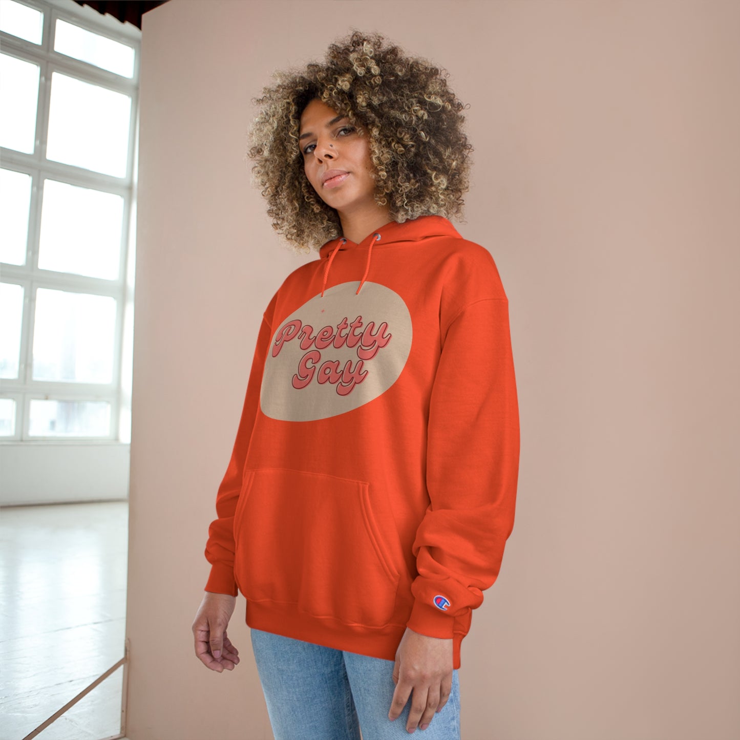 Pretty Gay Champion Hoodie