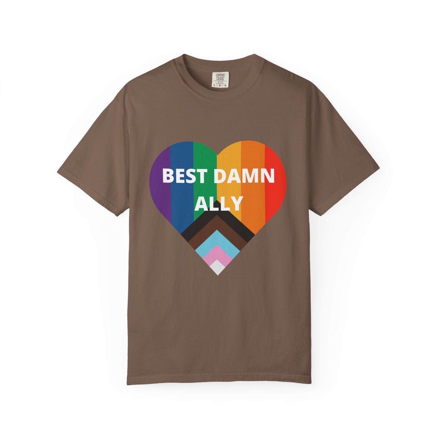 Best Damn Ally Unisex Garment-Dyed T-shirt
