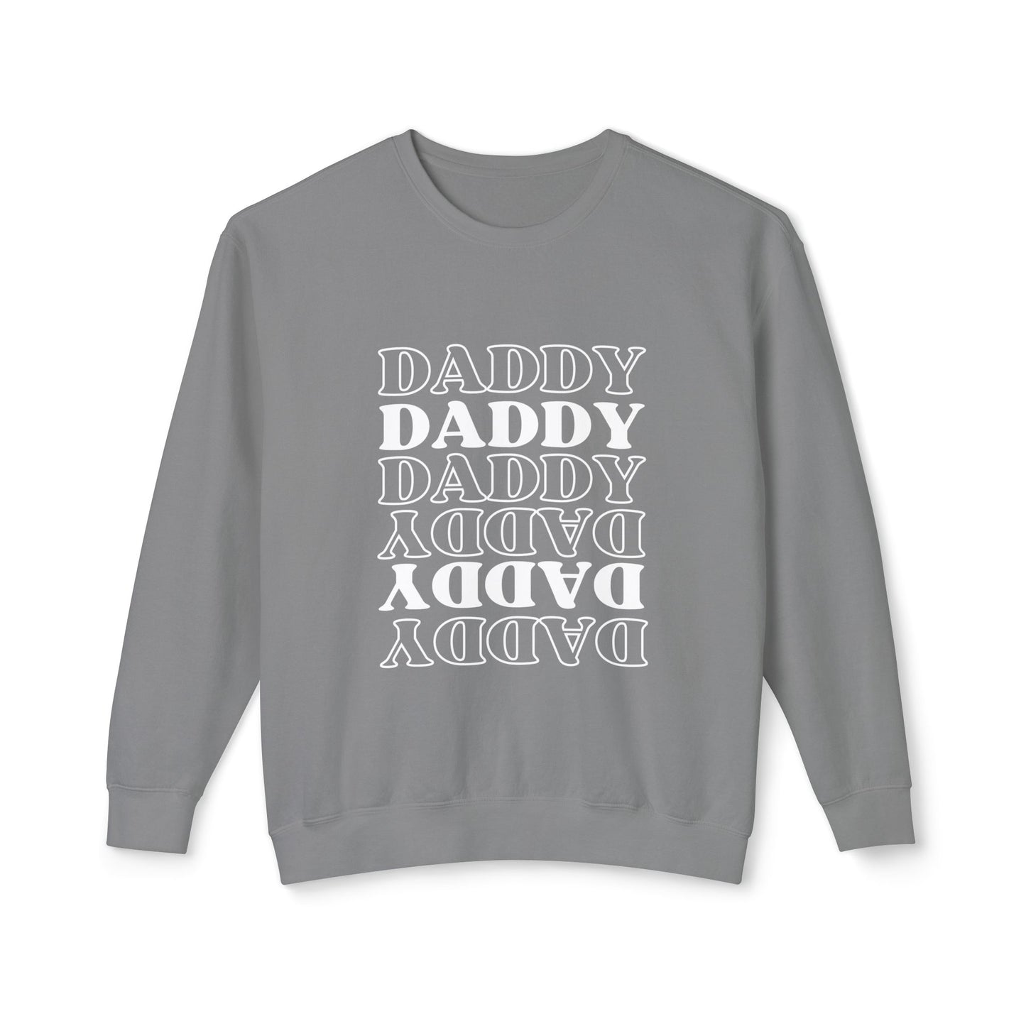 Daddy Unisex Lightweight Crewneck Sweatshirt