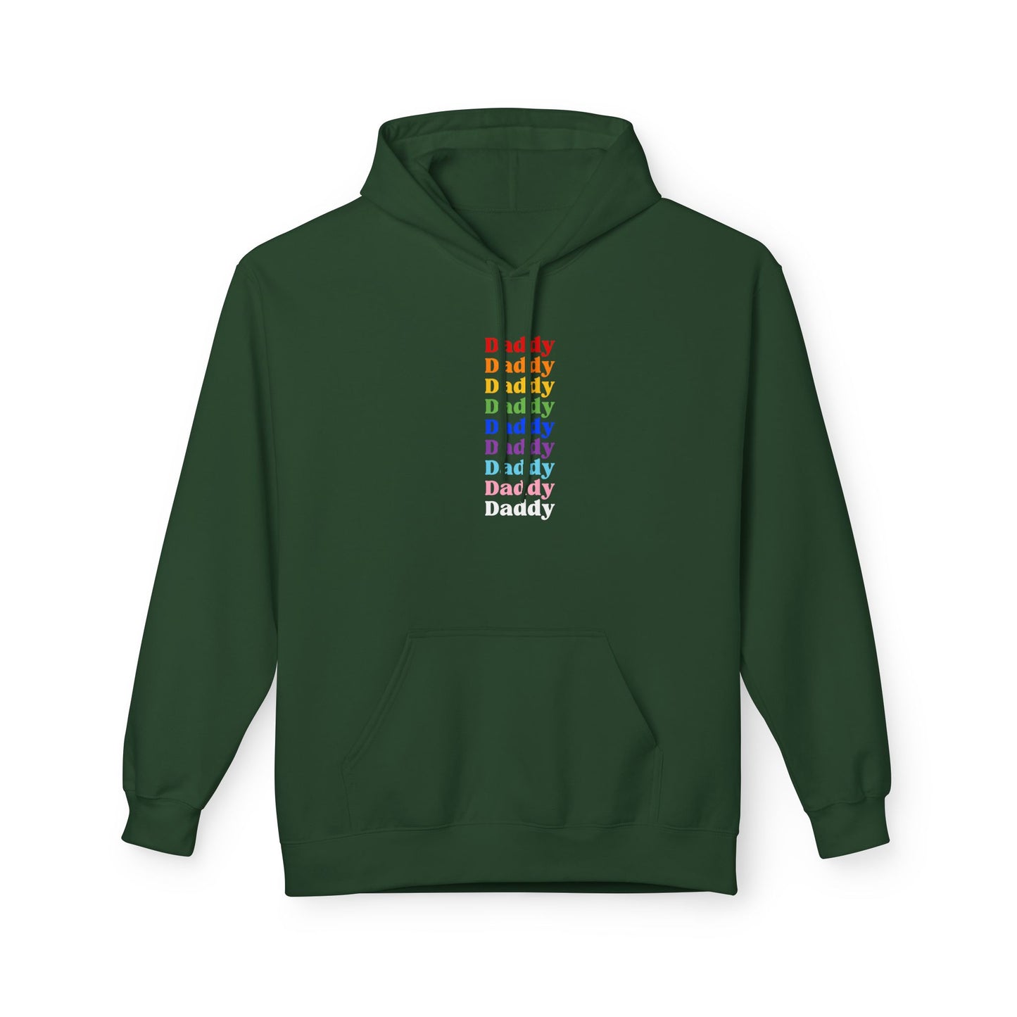 Pride Daddy Unisex Midweight Softstyle Fleece Hoodie
