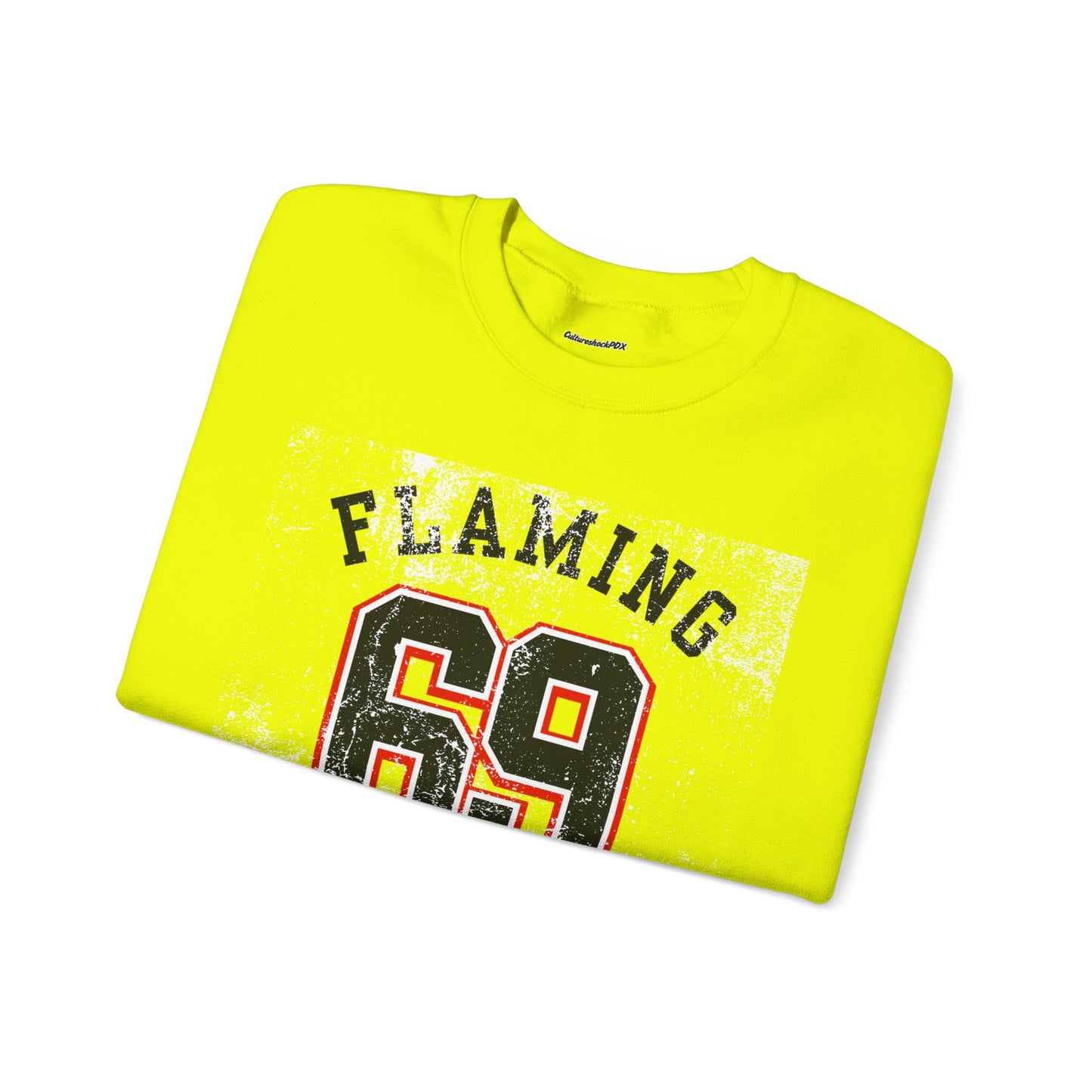 Flaming Unisex Heavy Blend™ Crewneck Sweatshirt