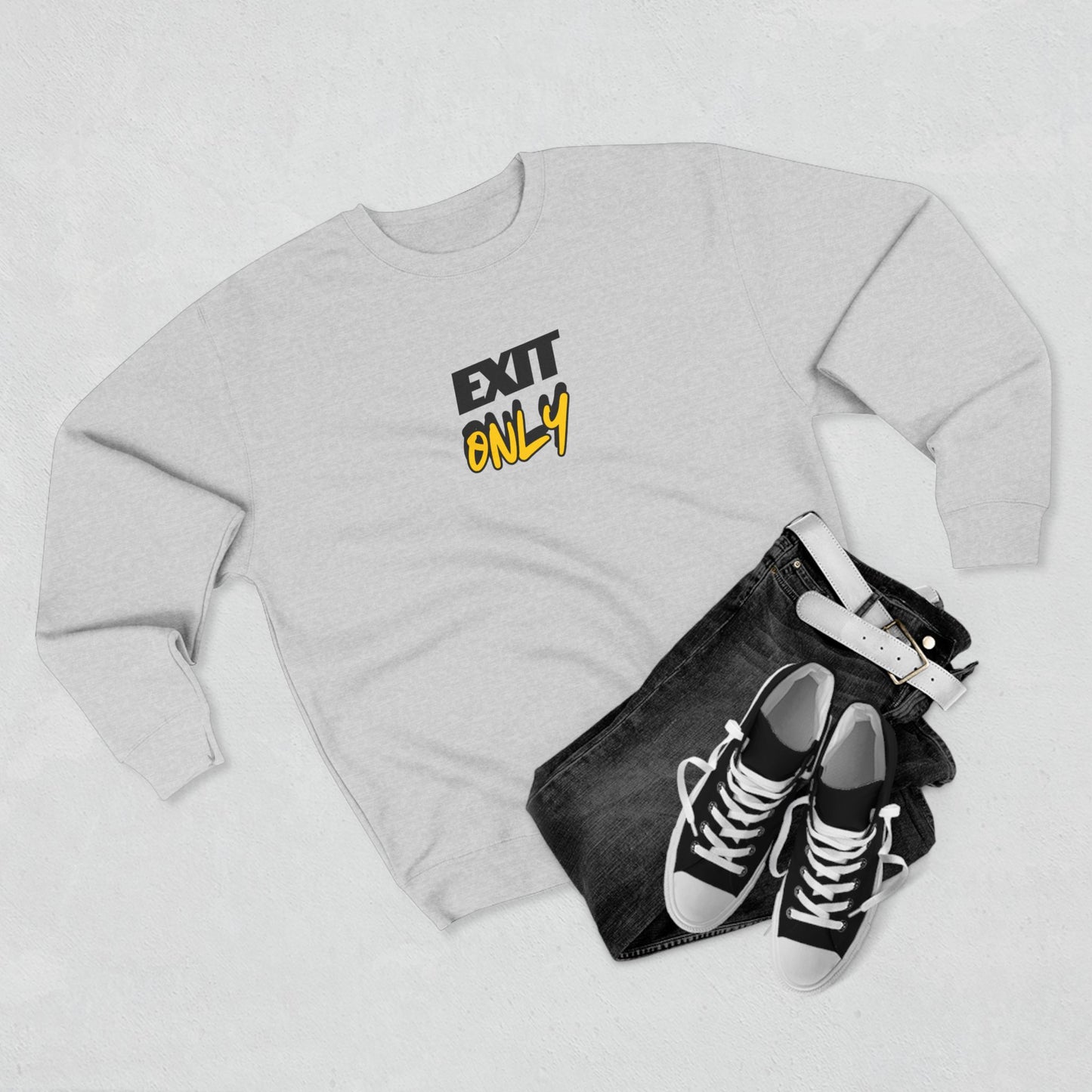 Exit Only Unisex Crewneck Sweatshirt