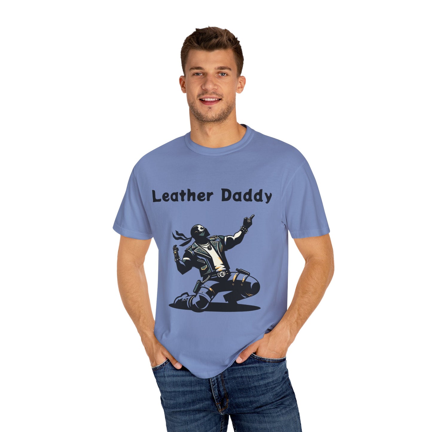 Leather Daddy Unisex Garment-Dyed T-shirt