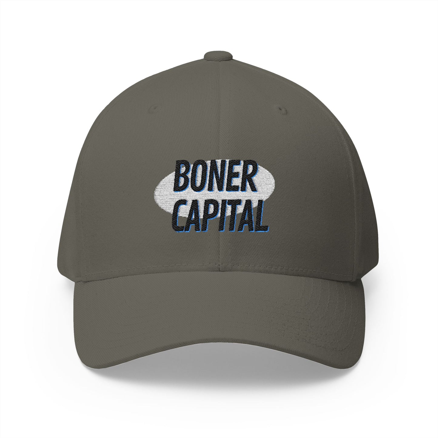 Boner Capital Closed-Back Structured Cap (Embroidery)