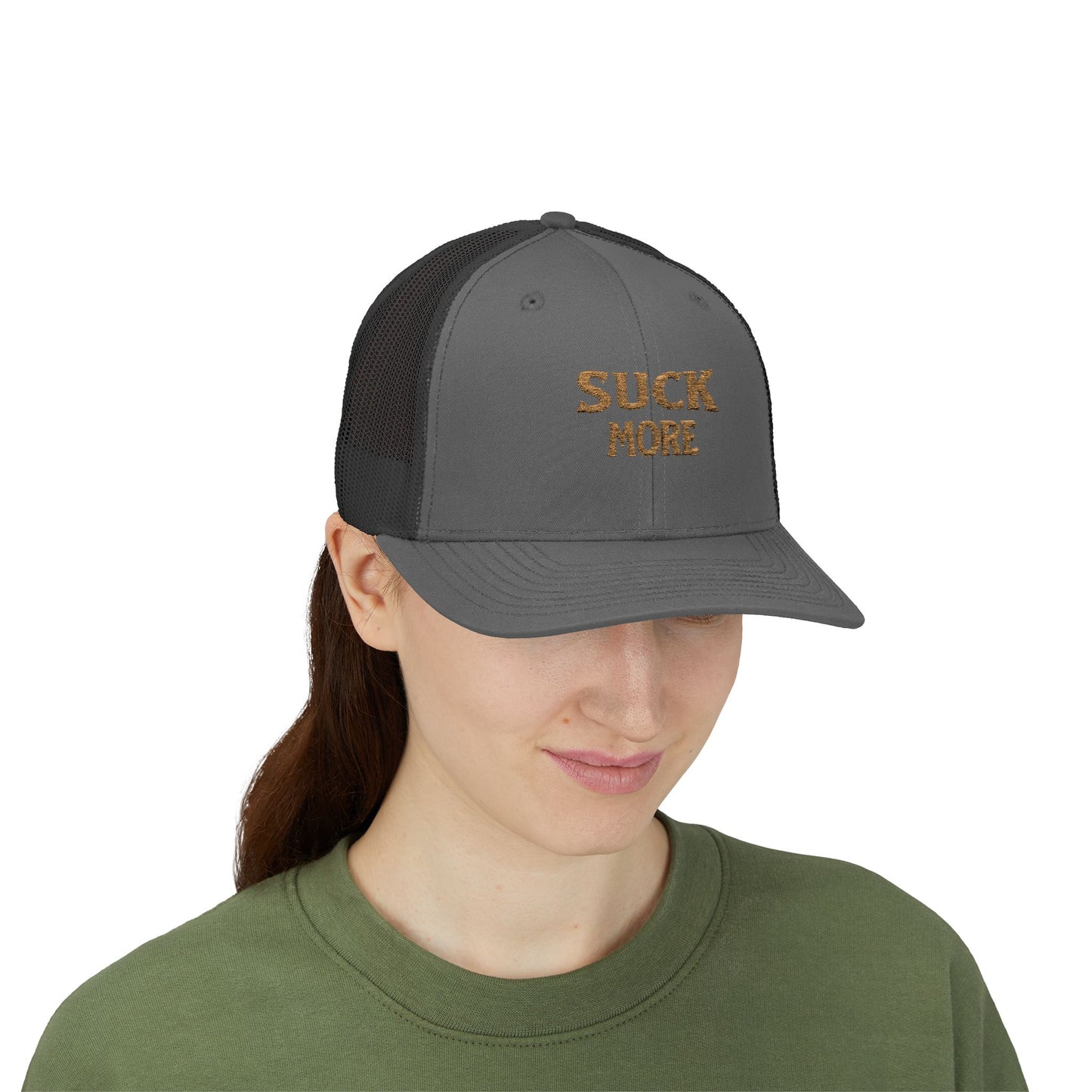 Suck more Snapback Trucker Cap