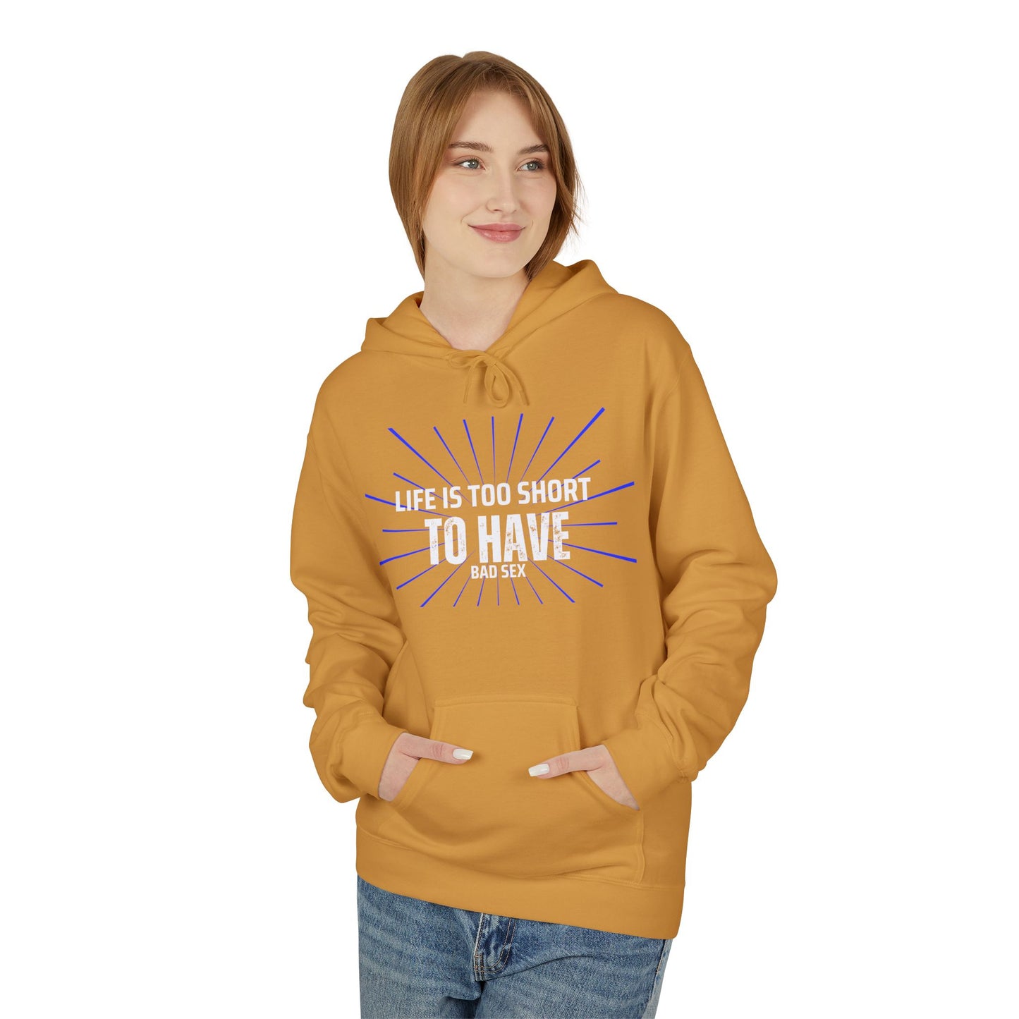 Life too Short Unisex Midweight Softstyle Fleece Hoodie
