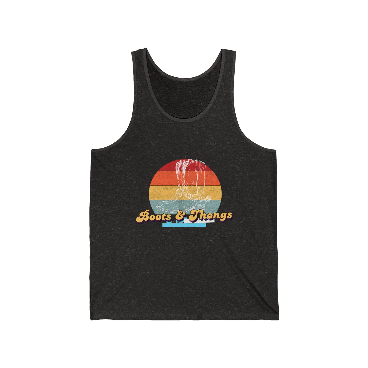 Boots & Thongs Unisex Jersey Tank