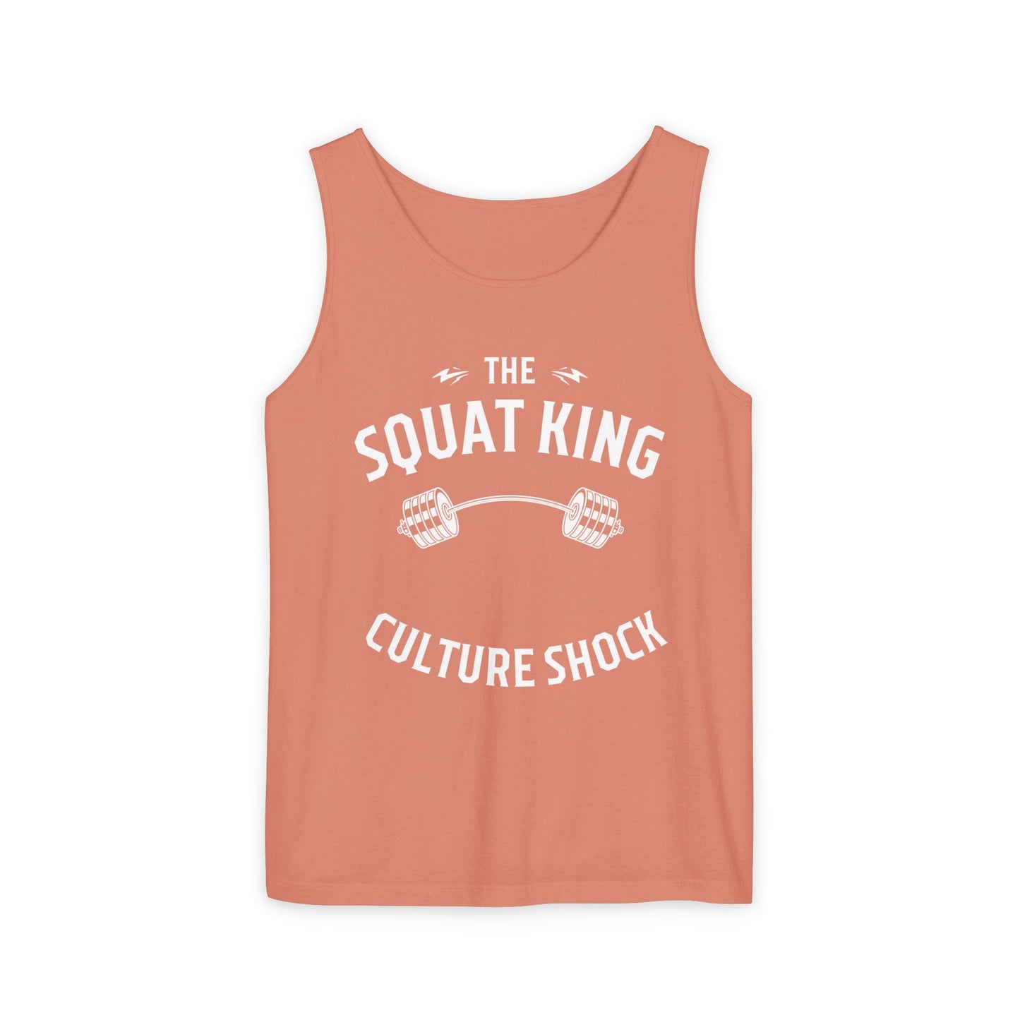 Squat King Unisex Garment-Dyed Tank Top